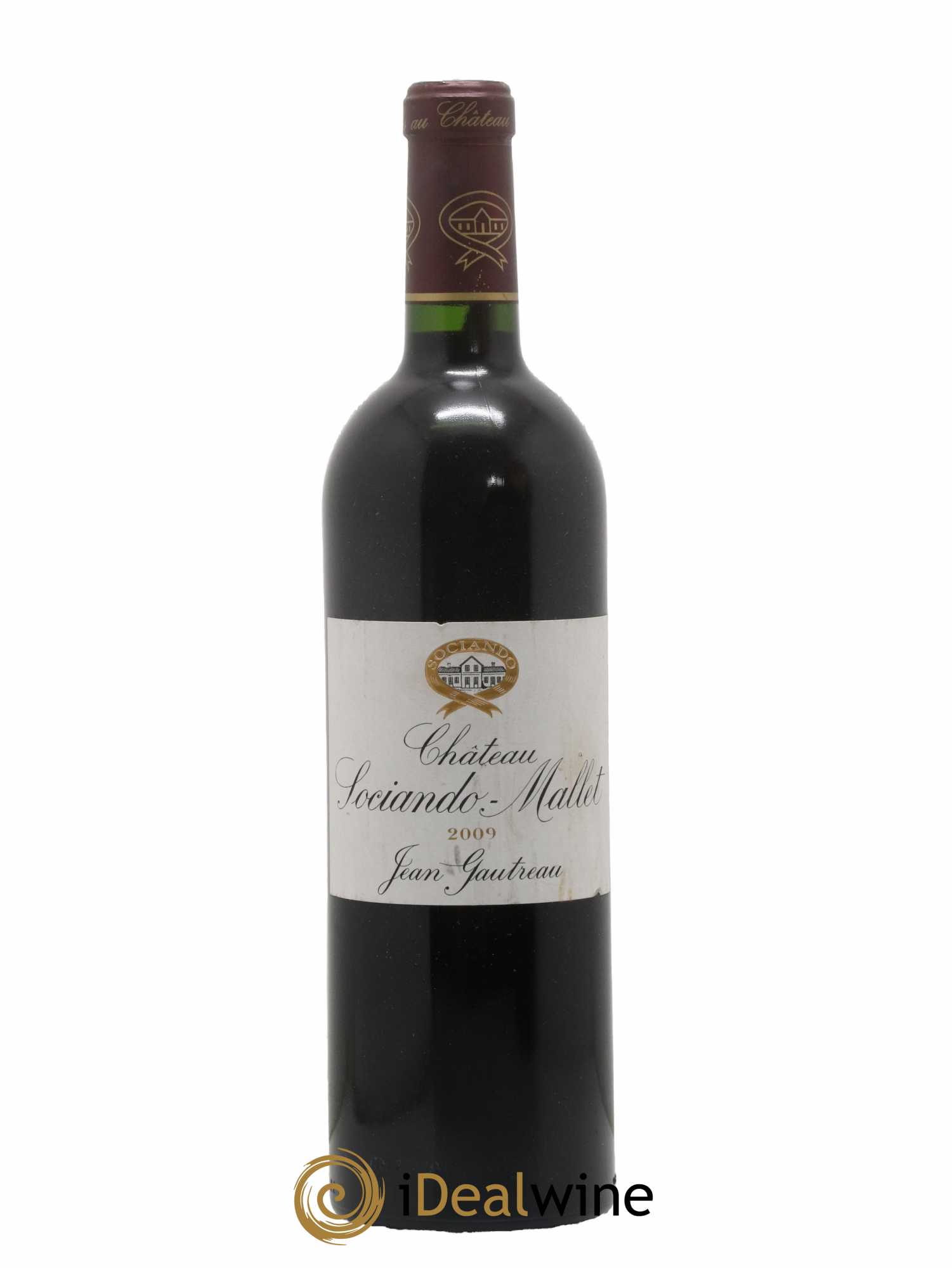 Château Sociando Mallet 2009 - Lot de 1 bouteille - 0