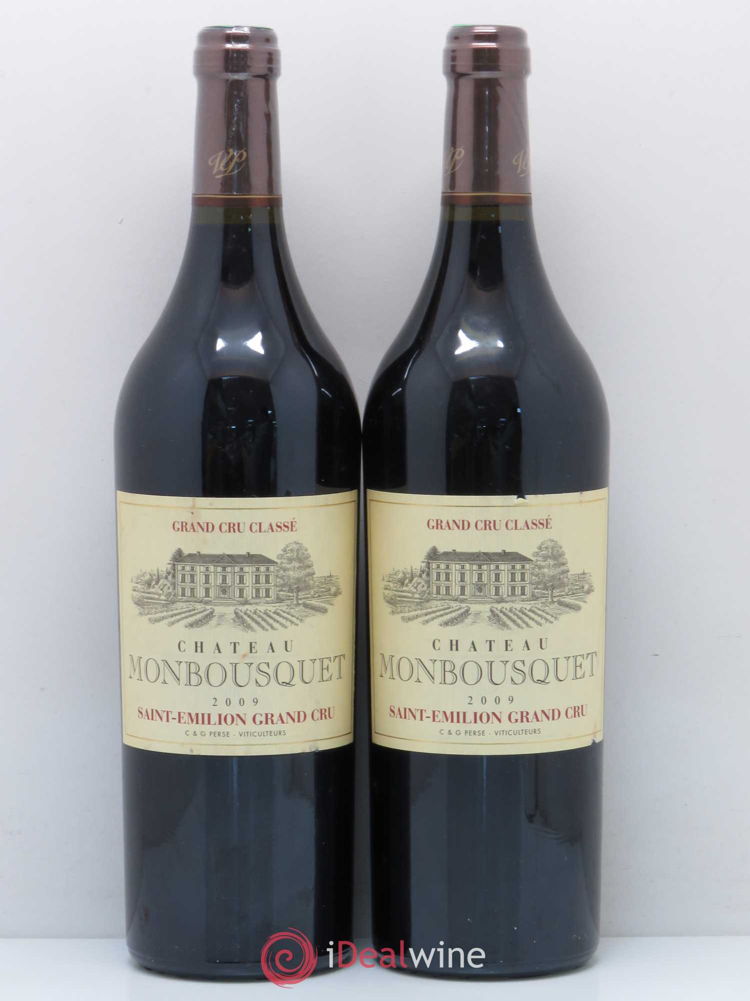Château Monbousquet Grand Cru Classé 2009 - Lot de 2 bouteilles - 0