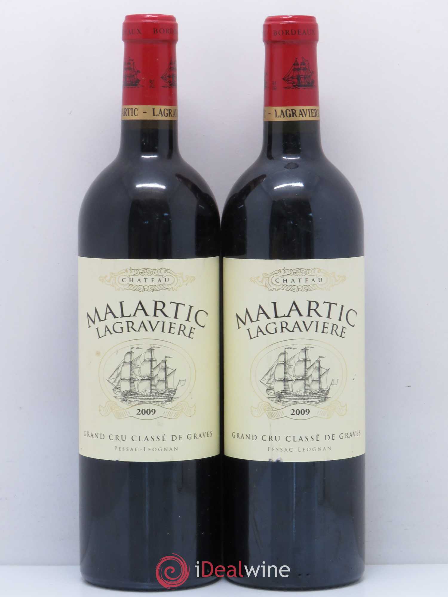 Château Malartic-Lagravière Cru Classé de Graves 2009 - Lot de 2 bouteilles - 0