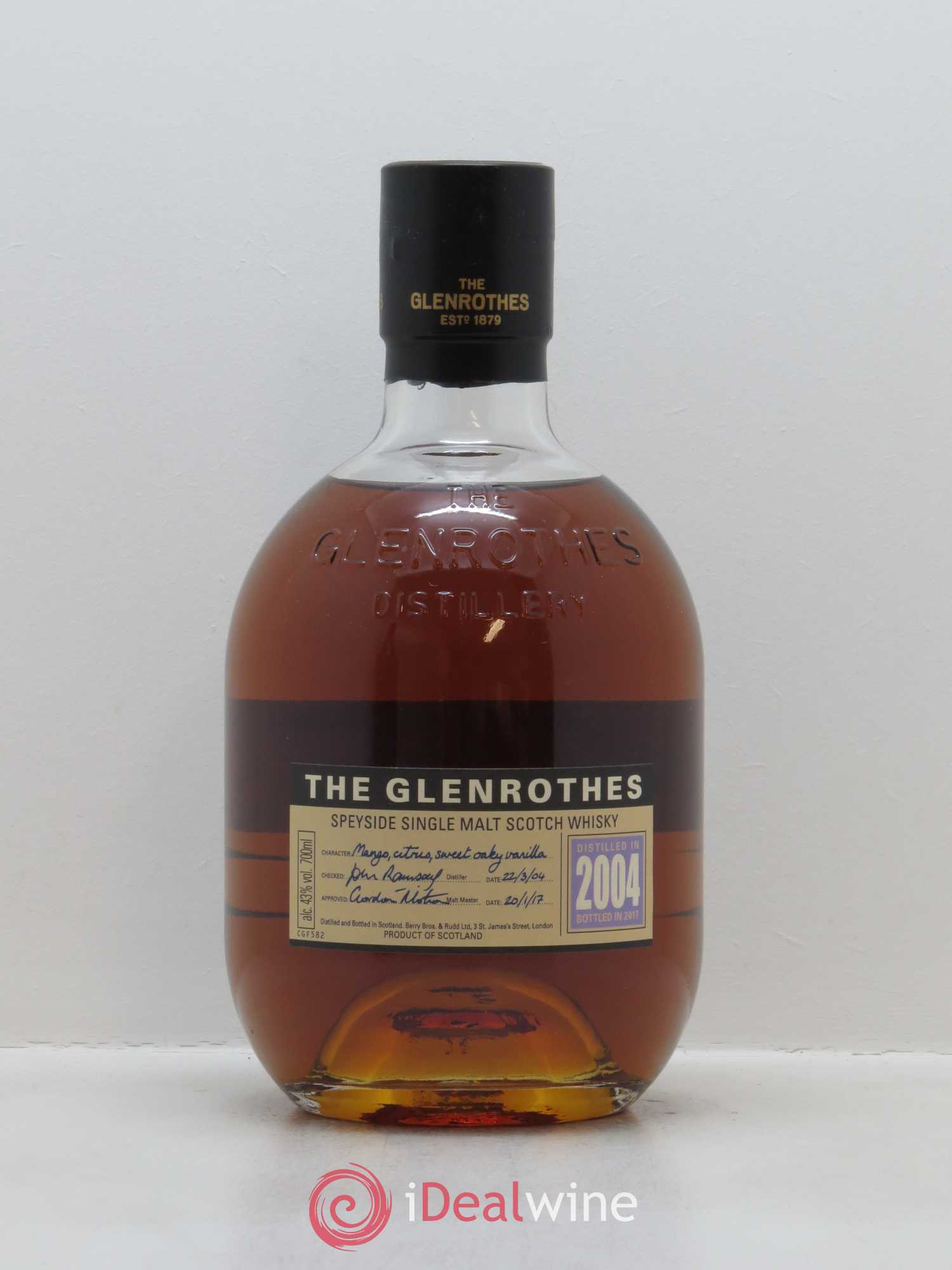 Whisky Edrington (70cl) 2004 - Lot de 1 bouteille - 0