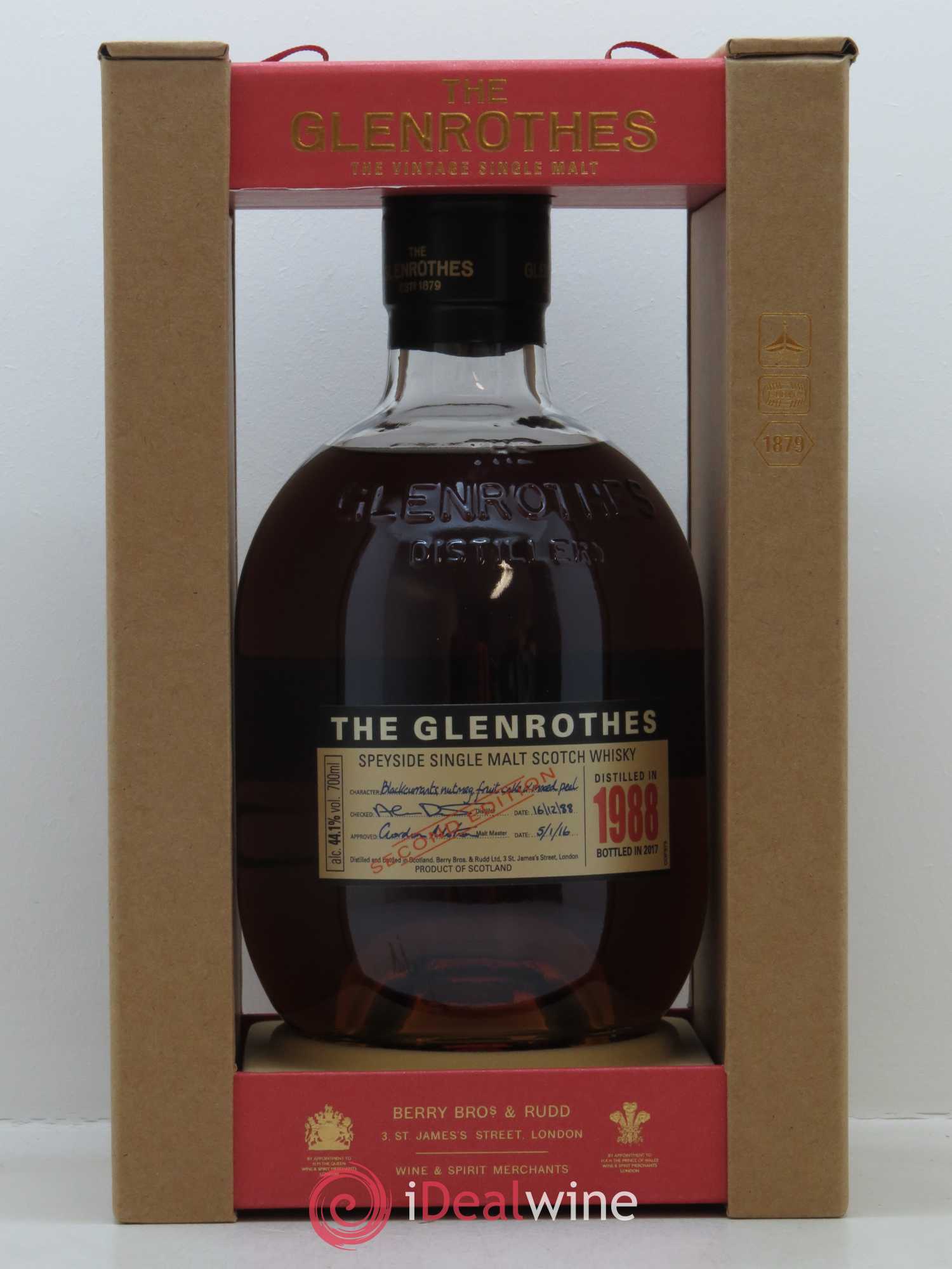 Single Vintage Glenrothes (70cl) 1988 - Lot de 1 bouteille - 2