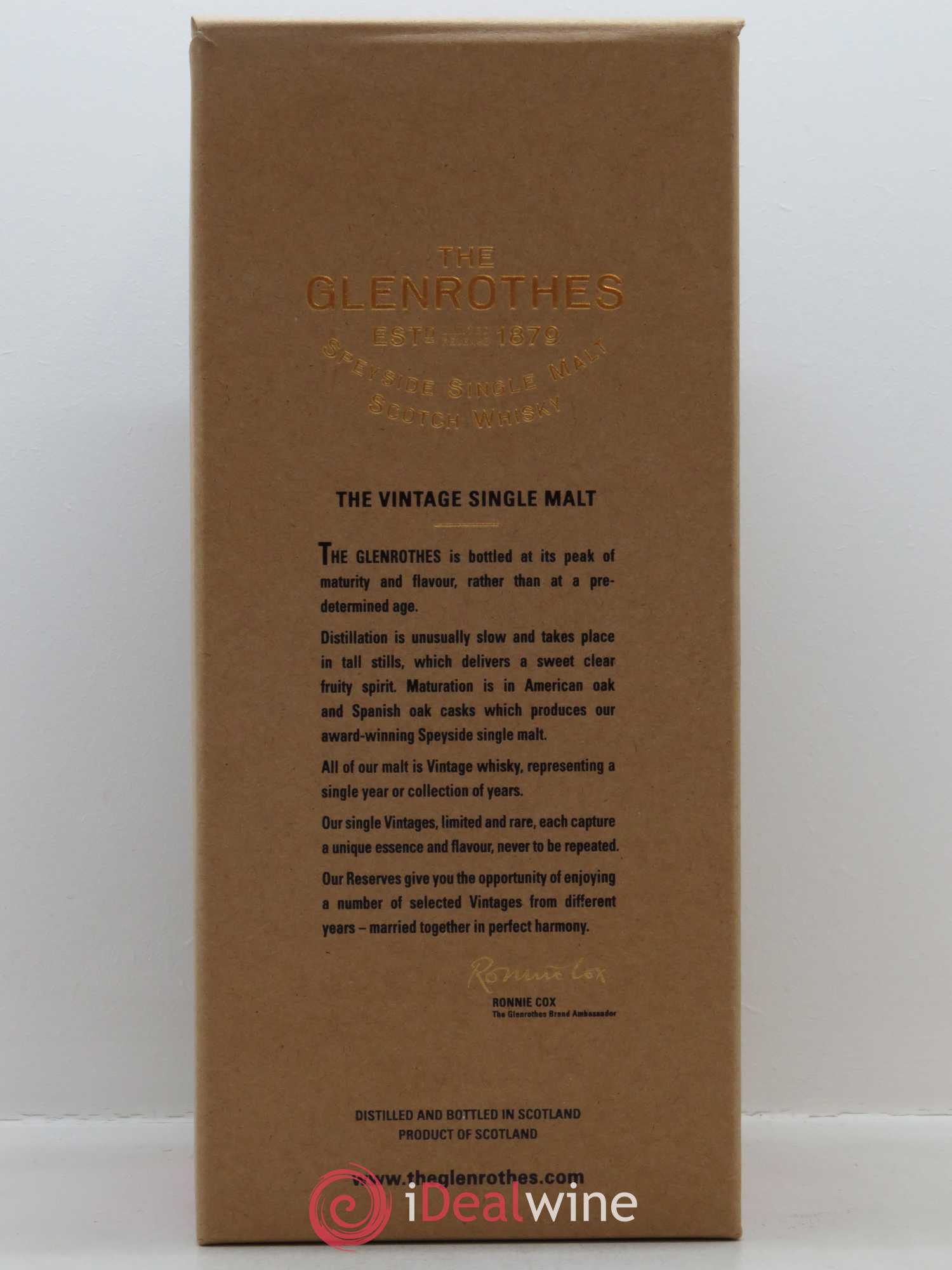 Single Vintage Glenrothes (70cl) 1988 - Lot de 1 bouteille - 3