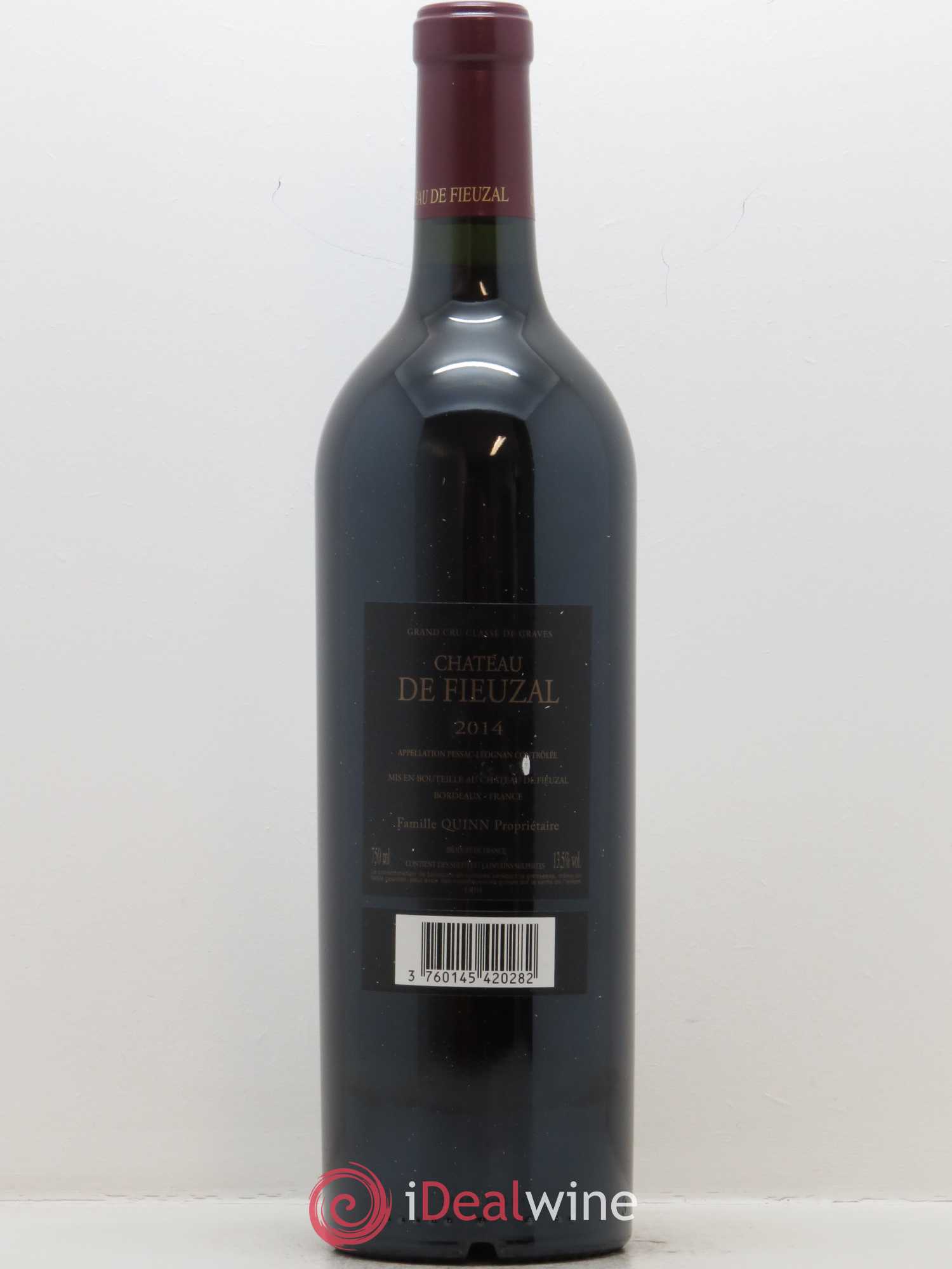 Château de Fieuzal Cru Classé de Graves 2014 - Lot de 1 bouteille - 1