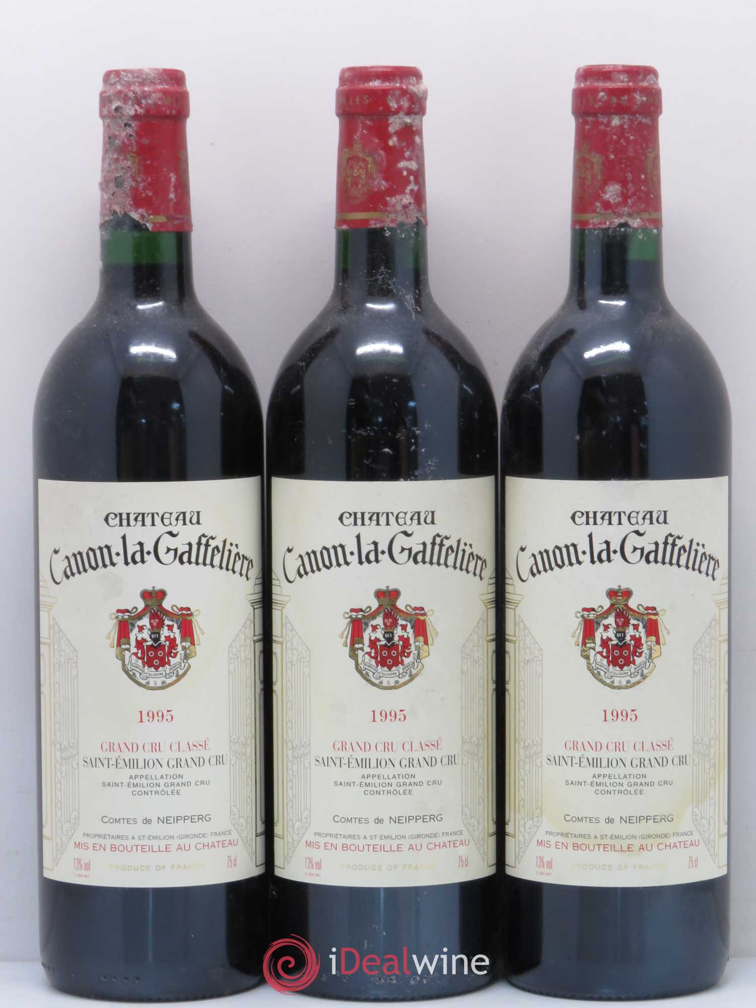 Château Canon la Gaffelière 1er Grand Cru Classé B 1995 - Lot de 12 bouteilles - 2
