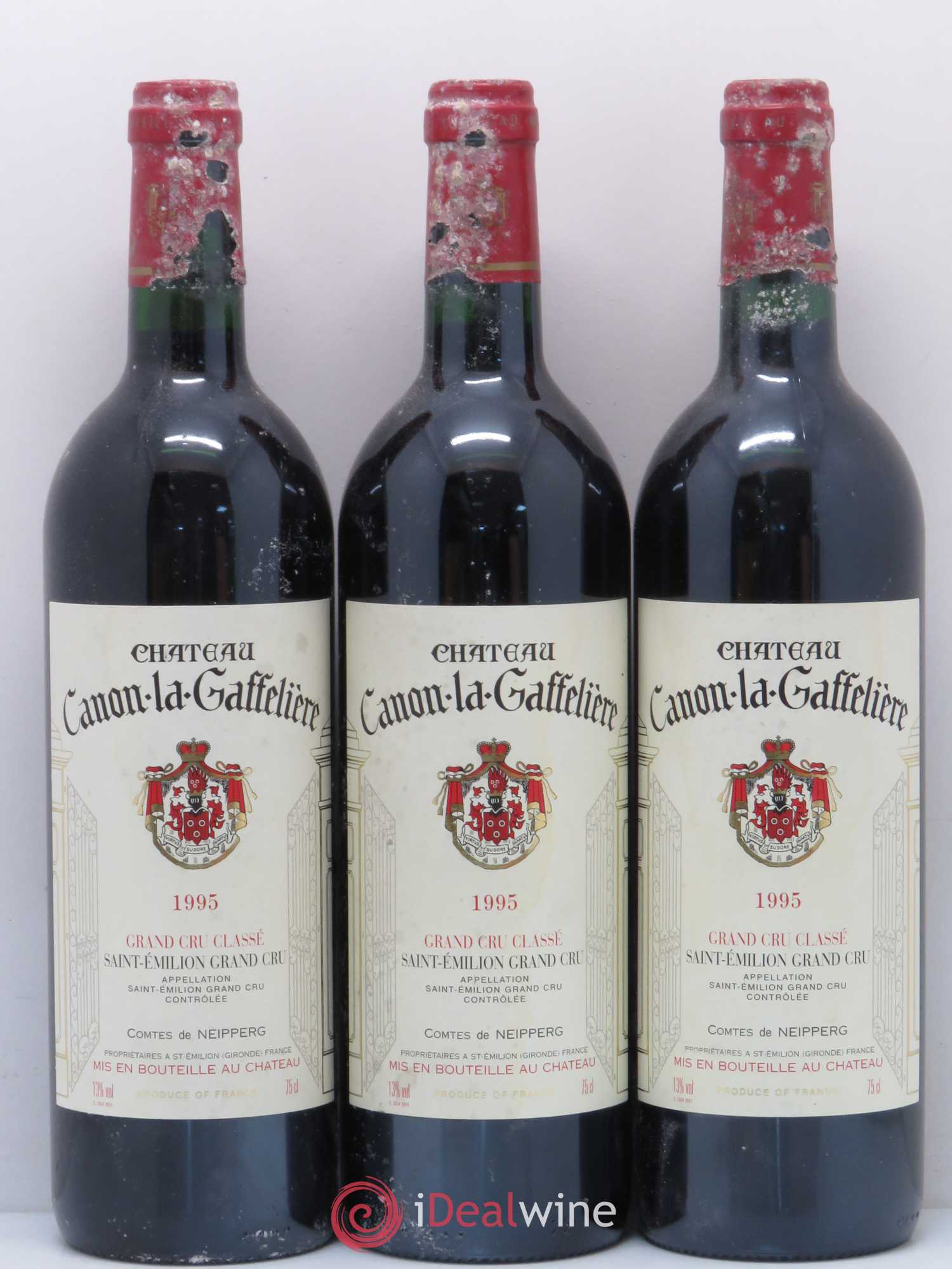 Château Canon la Gaffelière 1er Grand Cru Classé B 1995 - Lot de 12 bouteilles - 3