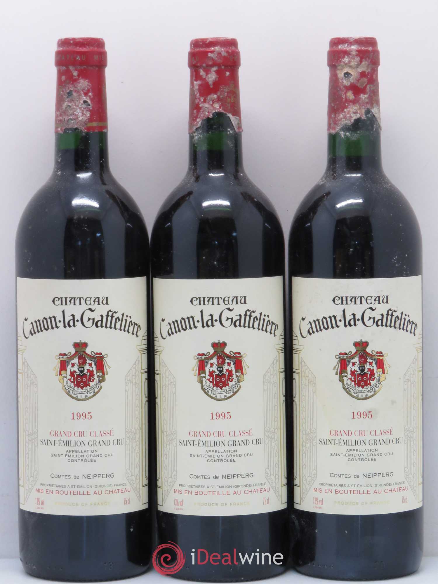 Château Canon la Gaffelière 1er Grand Cru Classé B 1995 - Lot de 12 bouteilles - 4