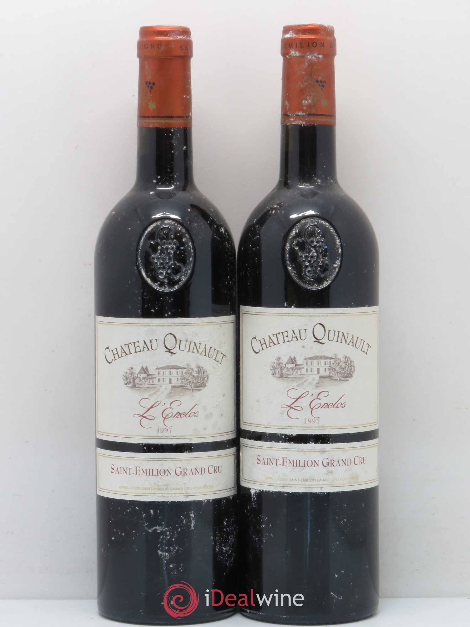 Château Quinault L'Enclos 1997 - Lot de 2 bouteilles - 0