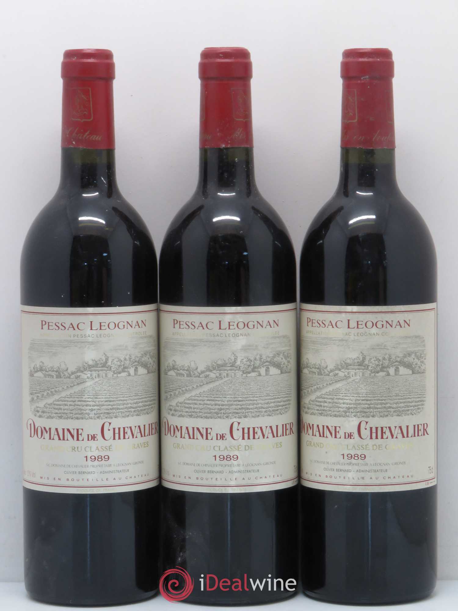 Domaine de Chevalier Cru Classé de Graves 1989 - Lot de 6 bouteilles - 2