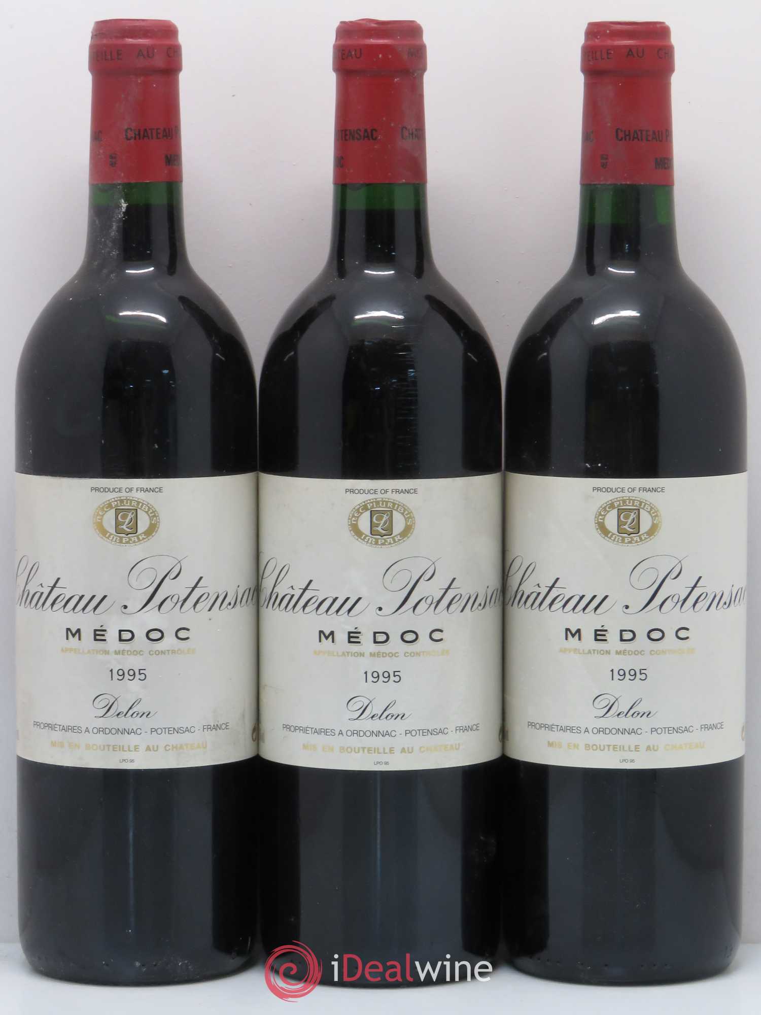 Château Potensac 1995 - Lot de 6 bouteilles - 2