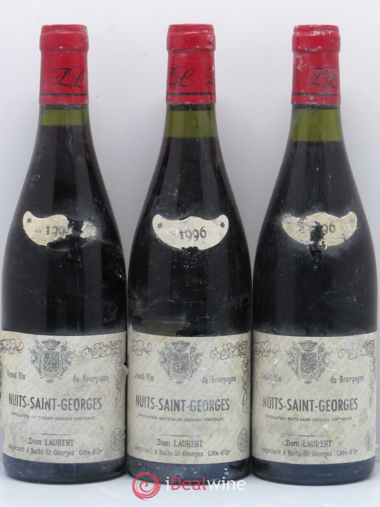 Nuits-Saint-Georges Dominique Laurent 1996 - Lot de 6 bouteilles - 2