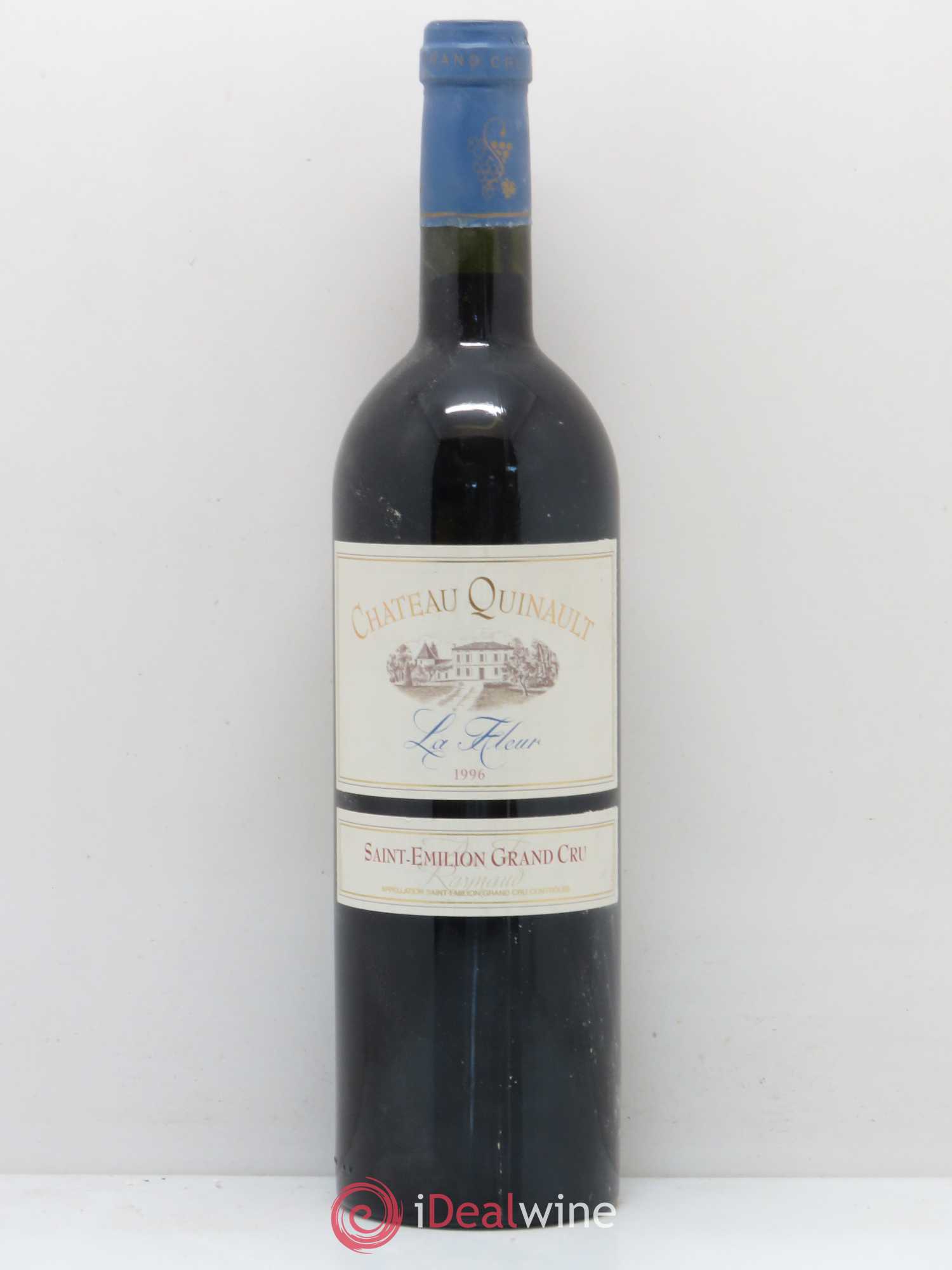 Château Quinault L'Enclos La fleur 1996 - Lot de 1 bouteille - 0
