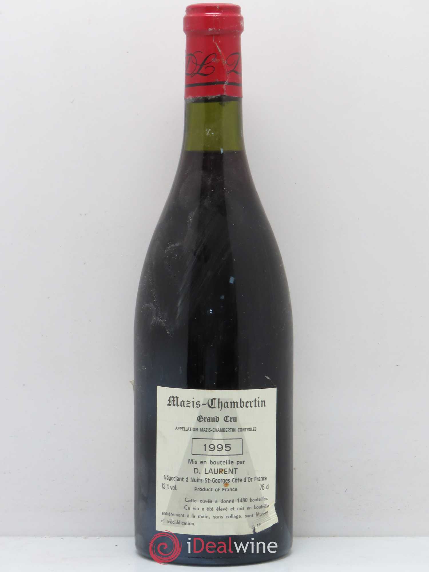 Mazis-Chambertin Grand Cru Dominique Laurent 1995 - Lot de 1 bouteille - 1