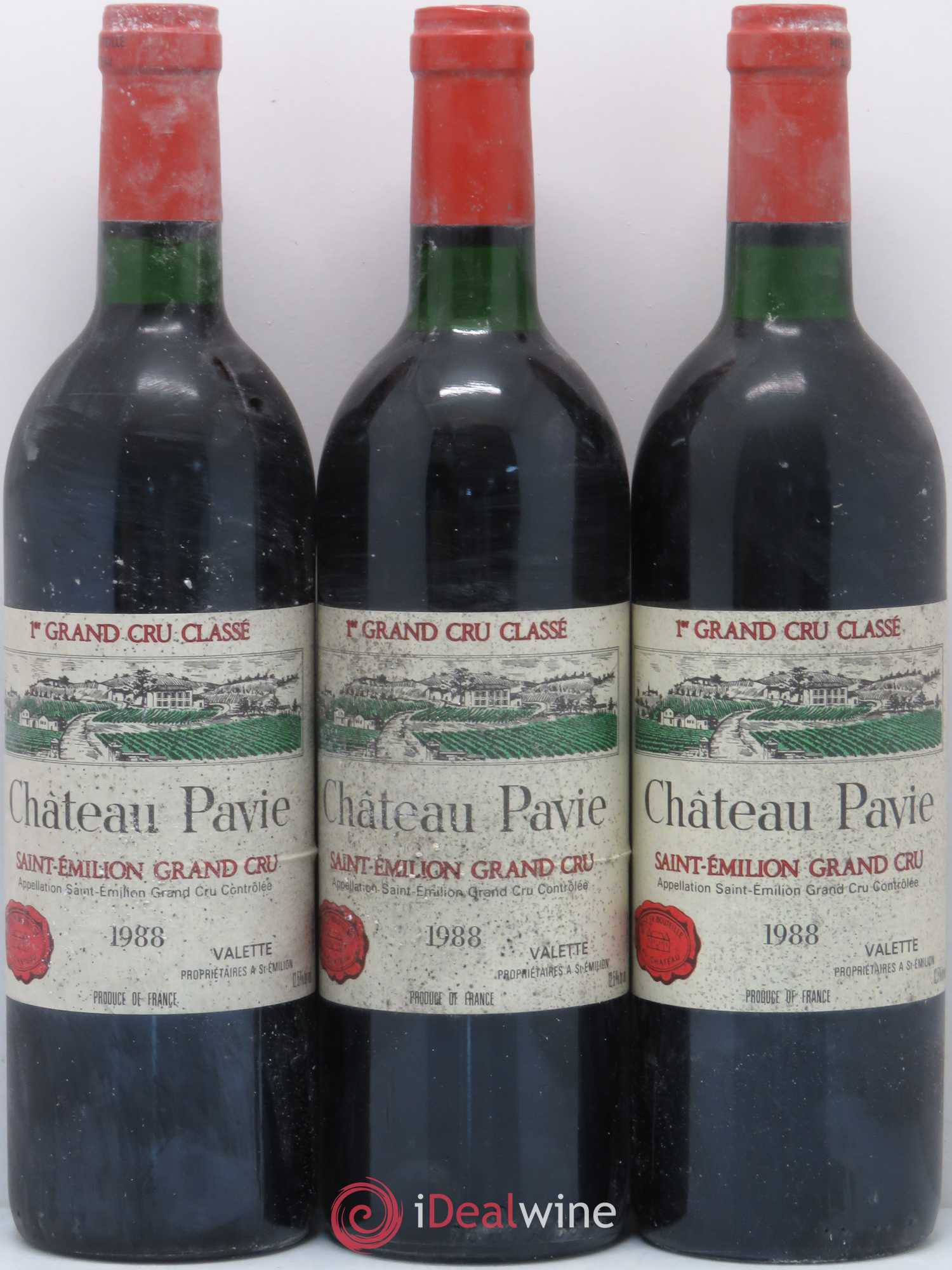 Château Pavie 1er Grand Cru Classé A 1988 - Lot de 6 bouteilles - 2