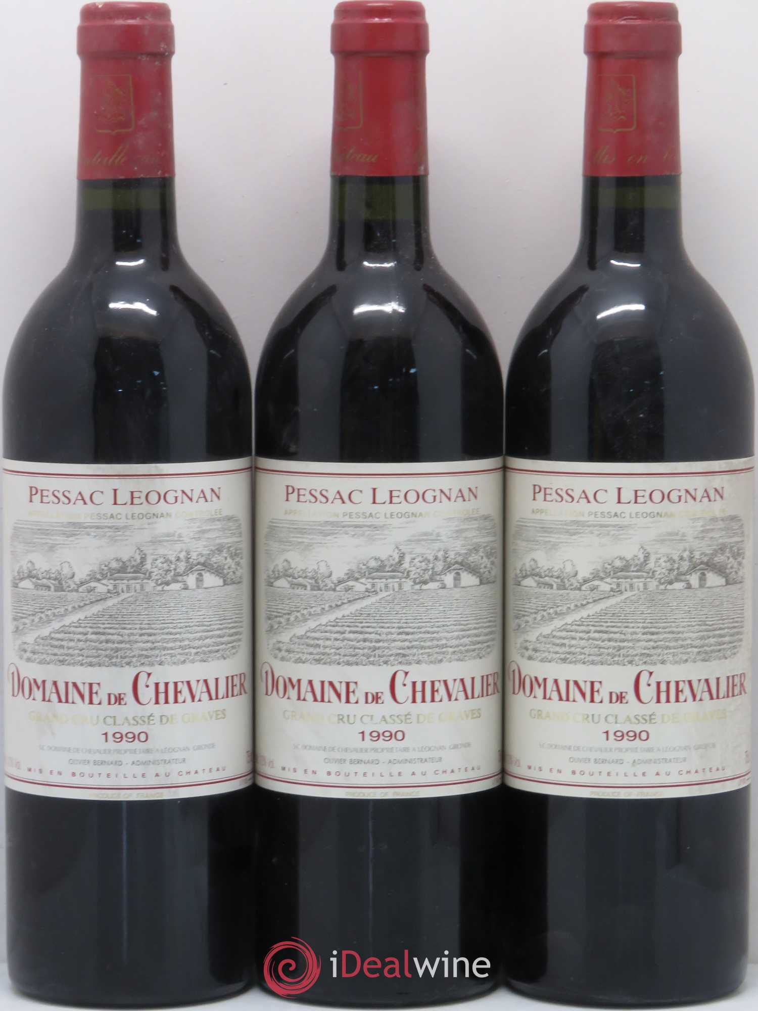 Domaine de Chevalier Cru Classé de Graves 1990 - Lot de 6 bouteilles - 2