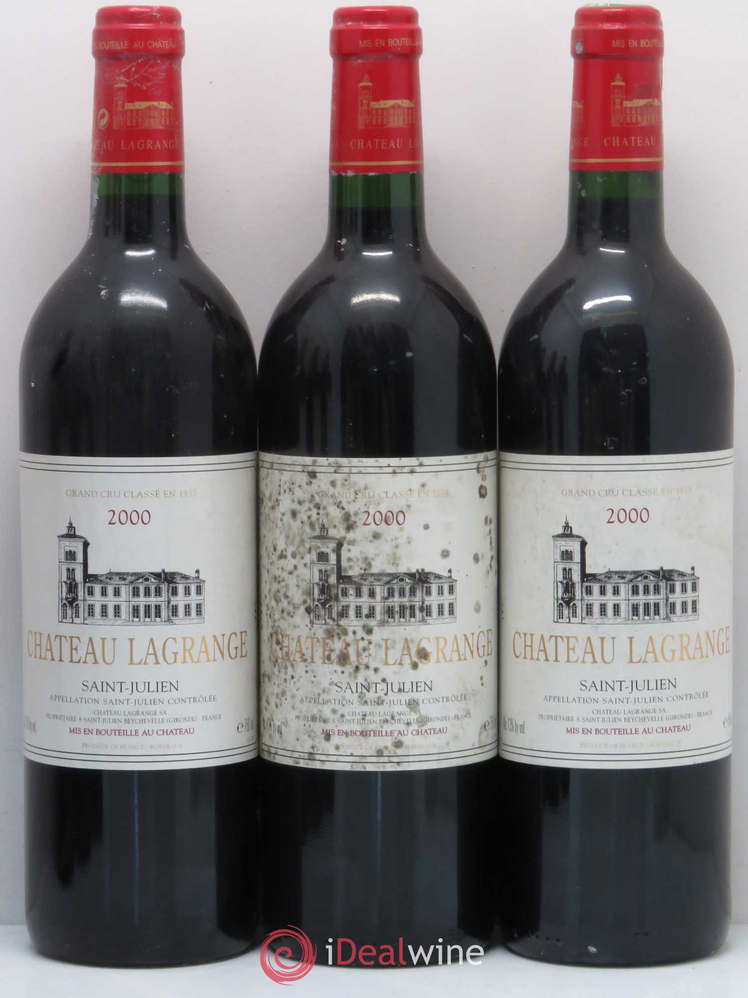 Château Lagrange 3ème Grand Cru Classé 2000 - Lot de 6 bouteilles - 1