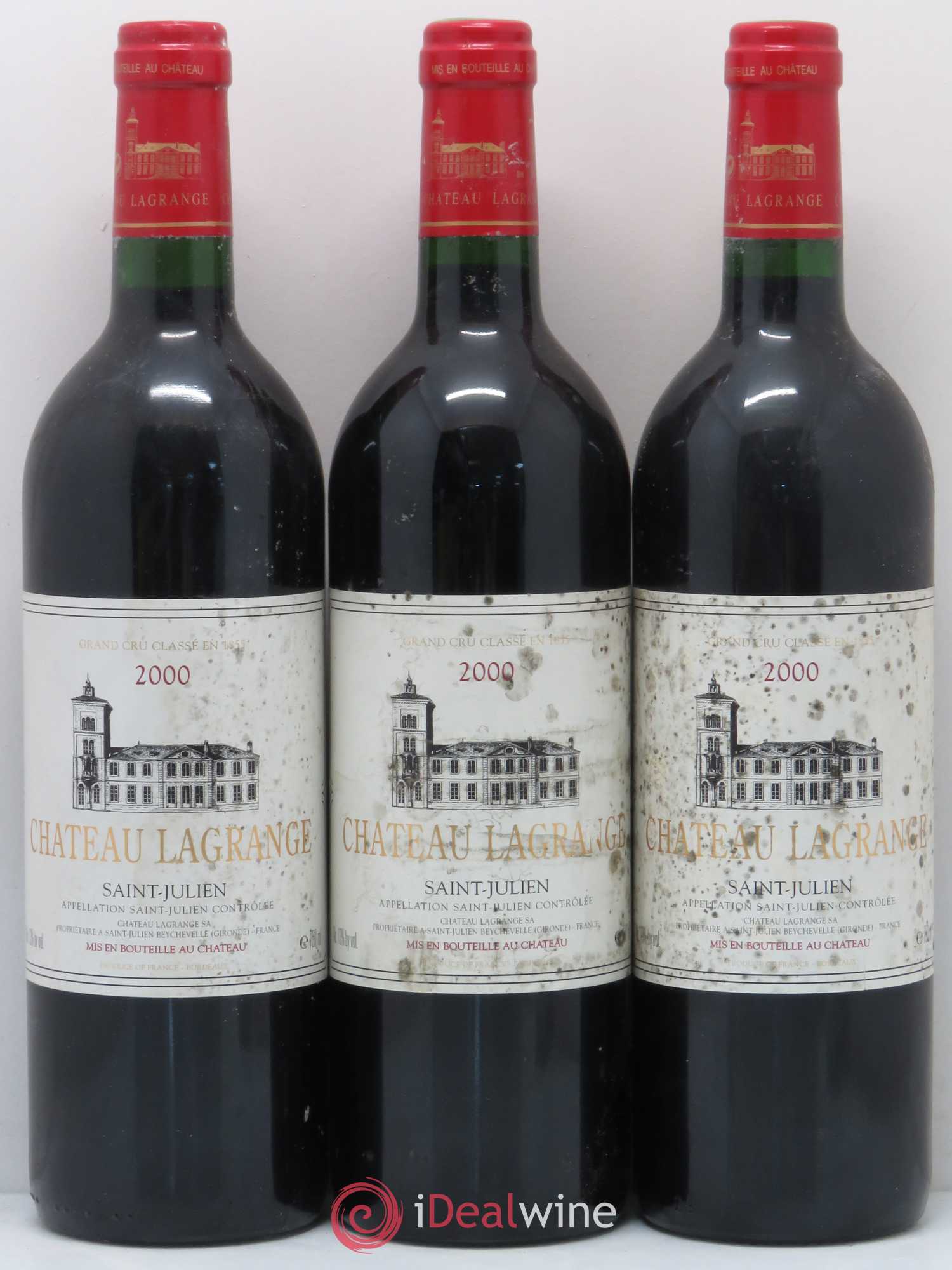 Château Lagrange 3ème Grand Cru Classé 2000 - Lot de 6 bouteilles - 2