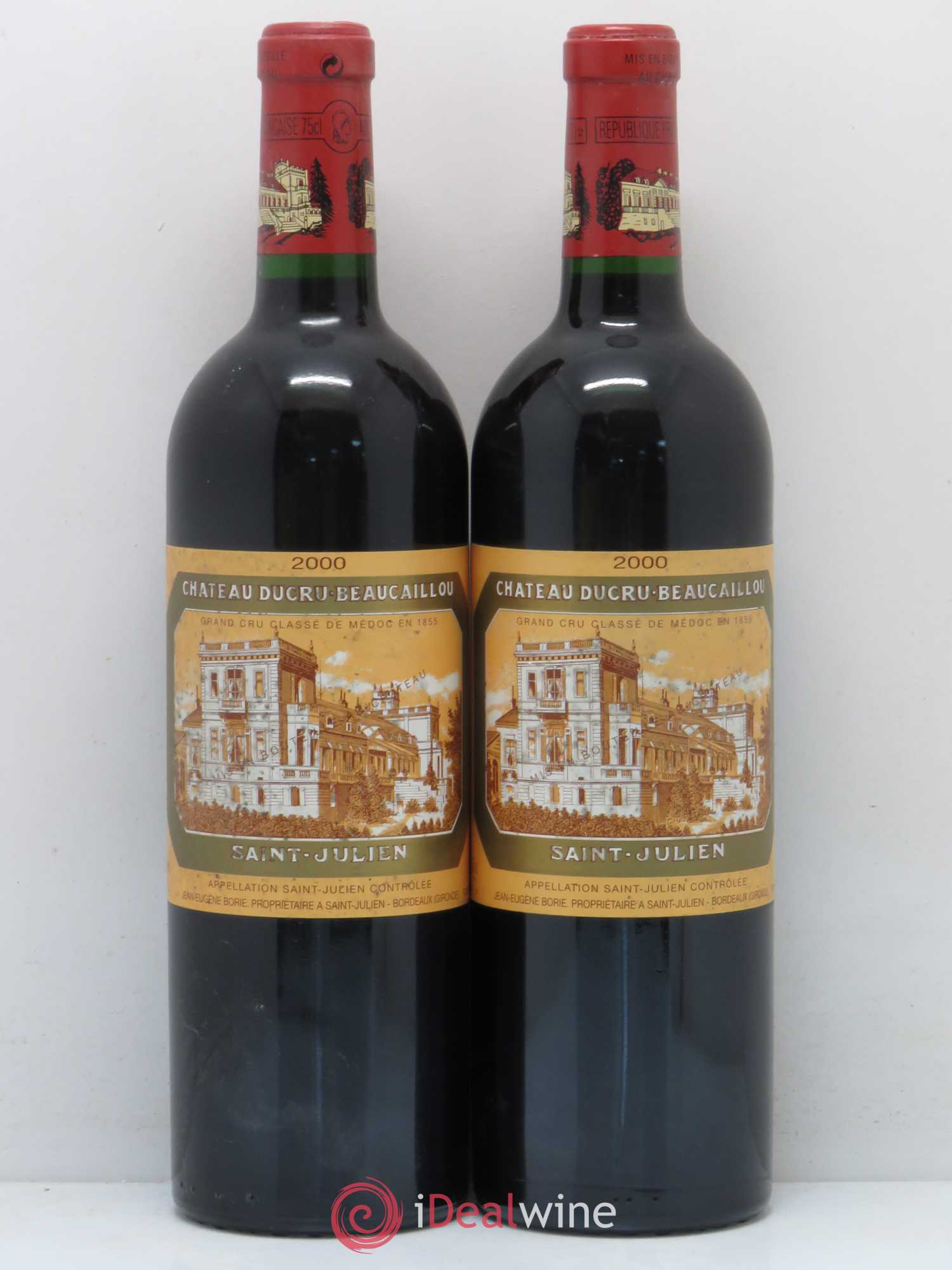 Château Ducru Beaucaillou 2ème Grand Cru Classé 2000 - Lot de 2 bouteilles - 0