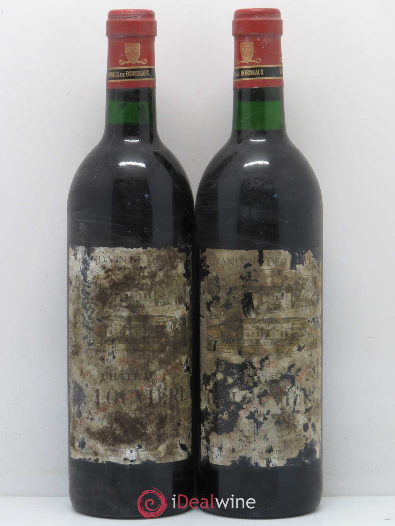 Château la Louvière 1985 - Lot de 2 bouteilles - 0