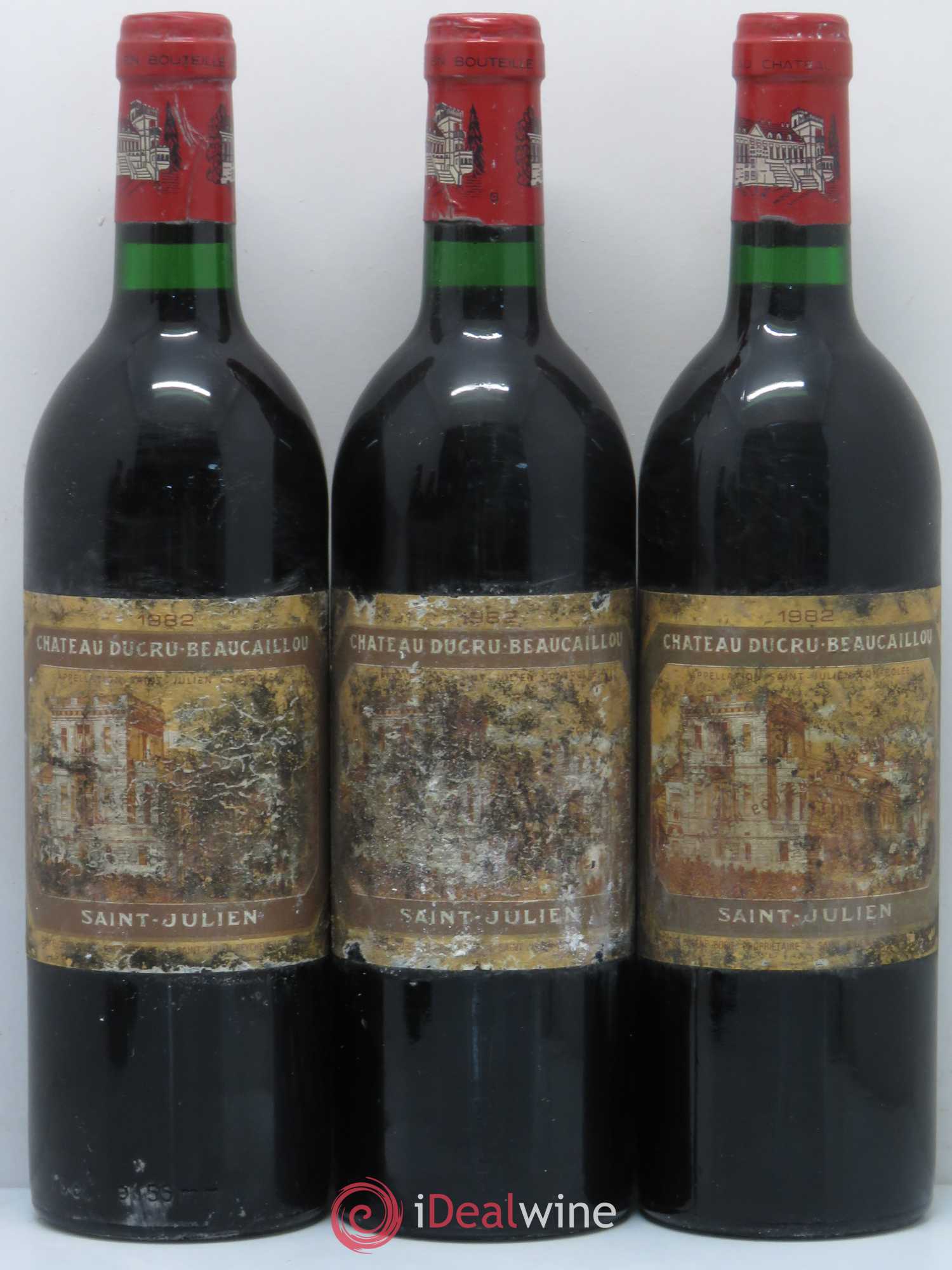 Château Ducru Beaucaillou 2ème Grand Cru Classé 1982 - Lot de 5 bouteilles - 1