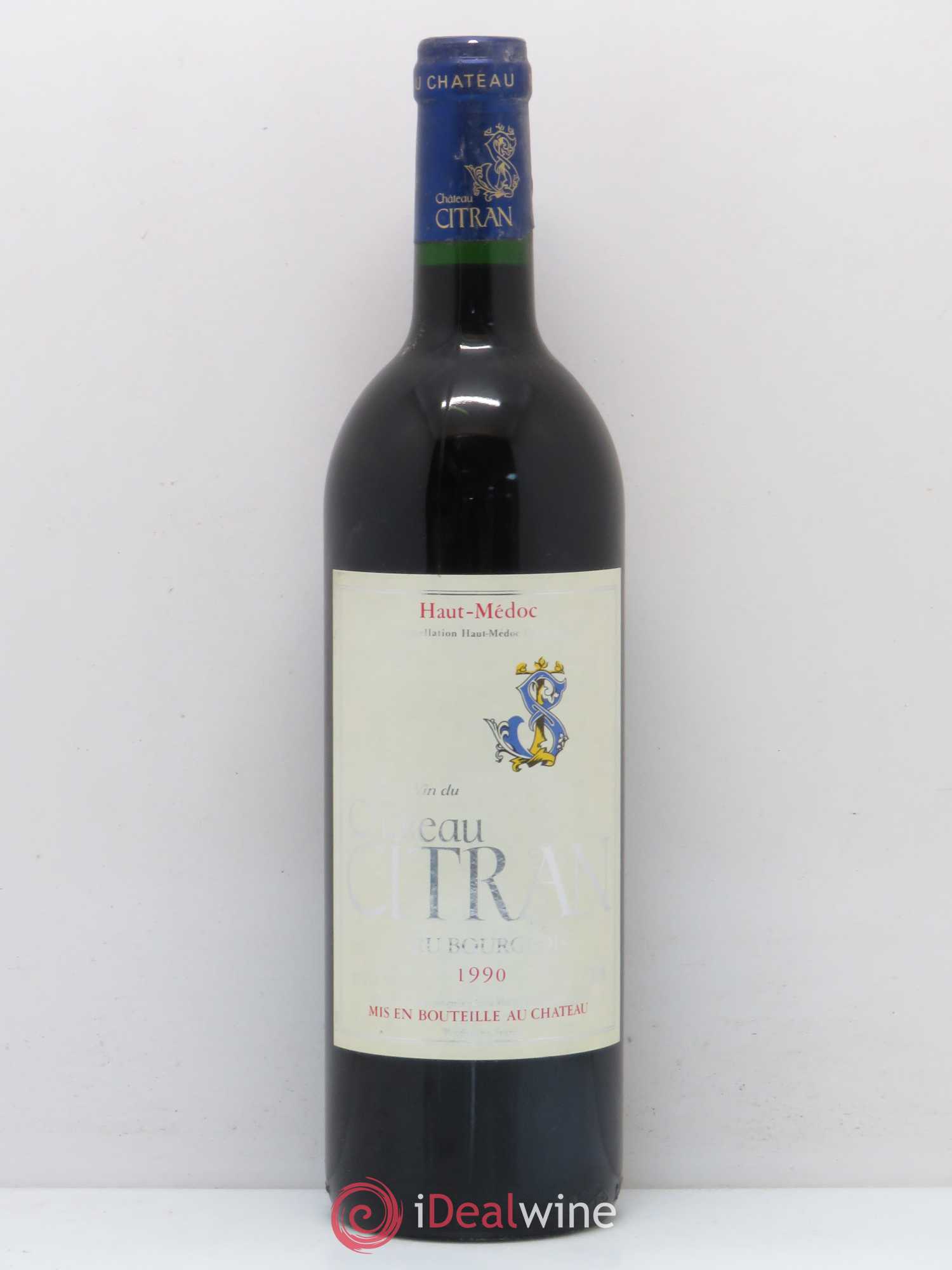Château Citran Cru Bourgeois 1990 - Lot de 1 bouteille - 0