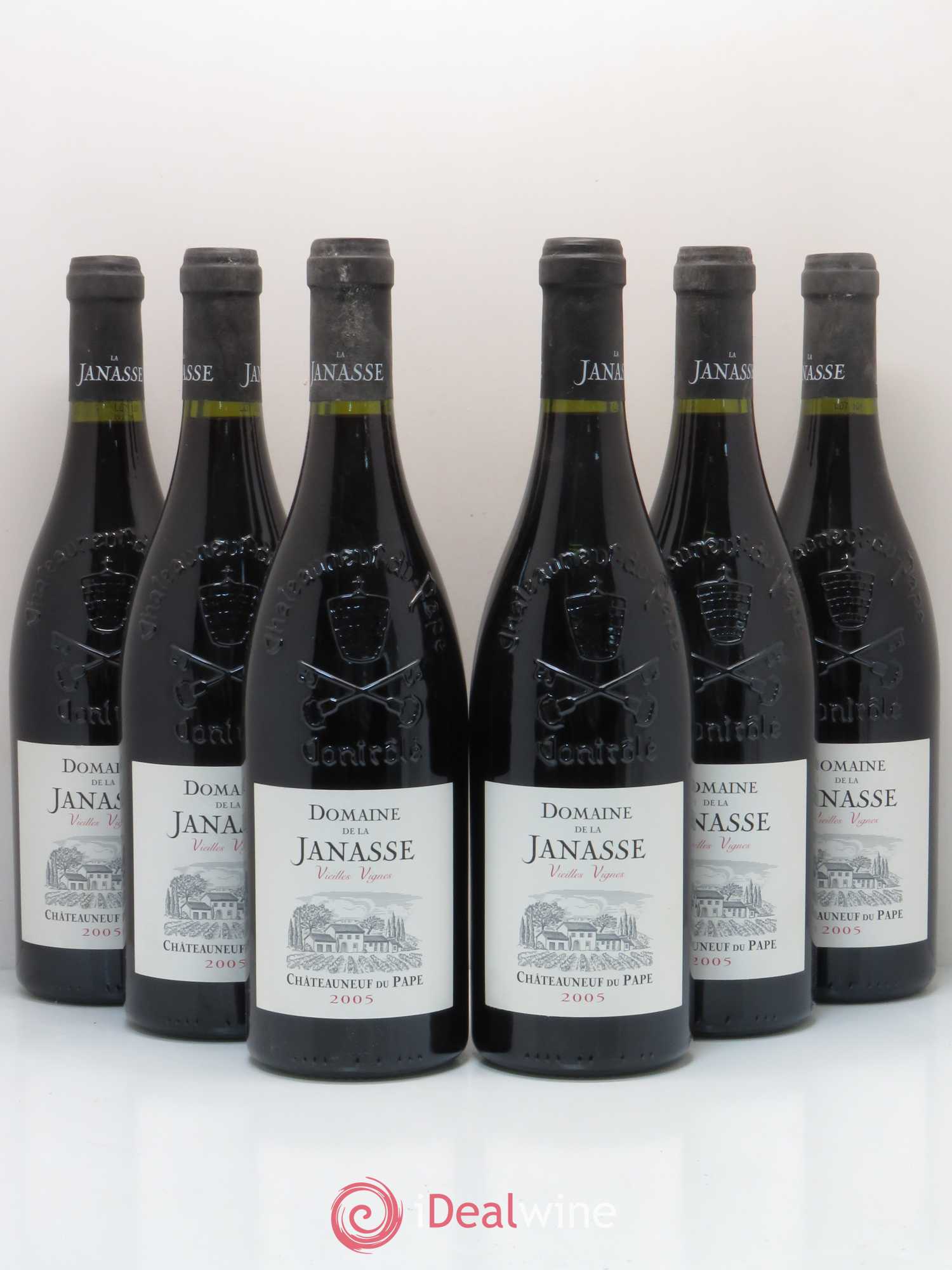 Châteauneuf-du-Pape Cuvée Vieilles Vignes La Janasse (Domaine de) 2005 - Lot de 6 bouteilles - 0