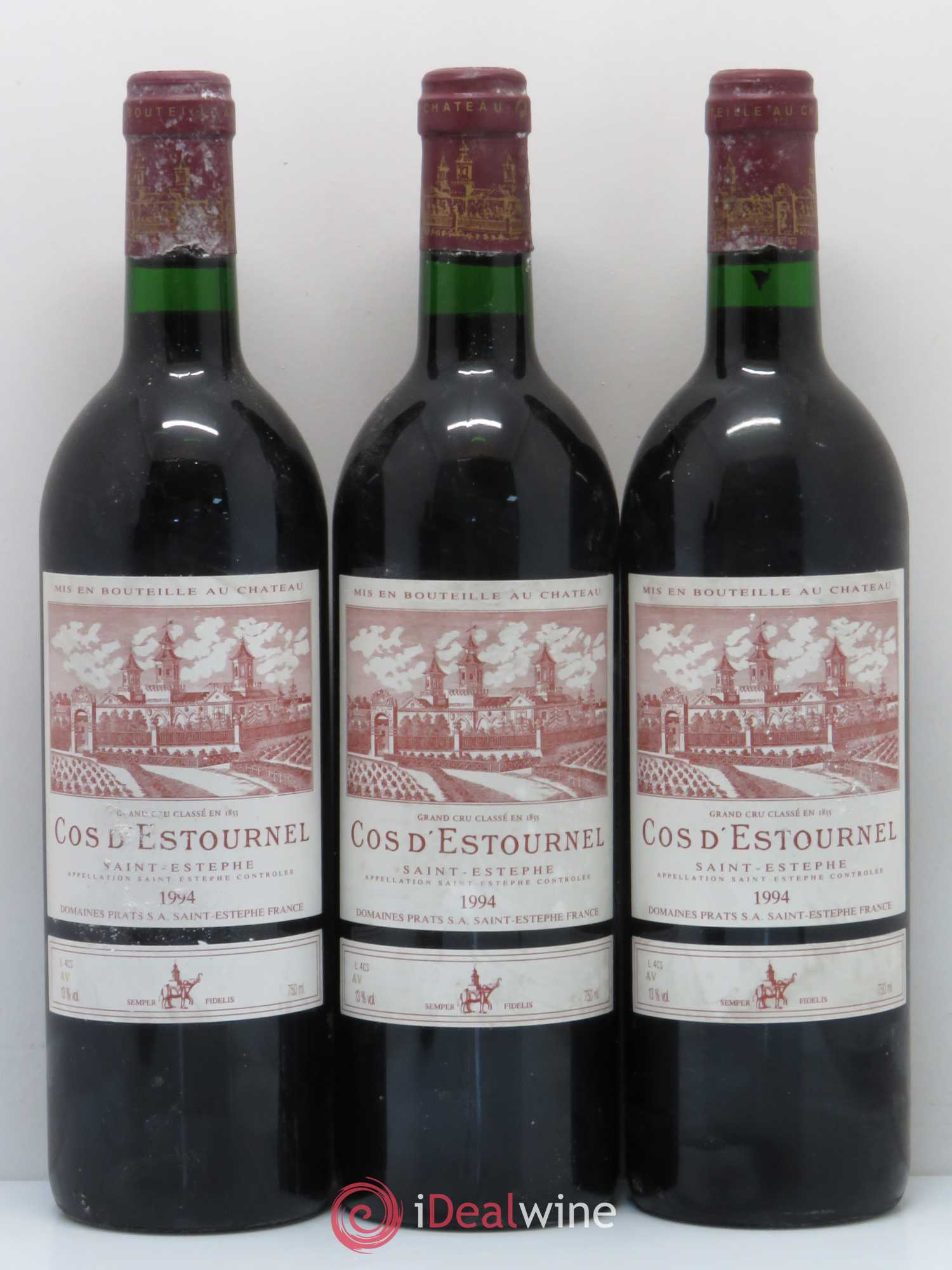 Cos d'Estournel 2ème Grand Cru Classé 1994 - Lot de 5 bouteilles - 1