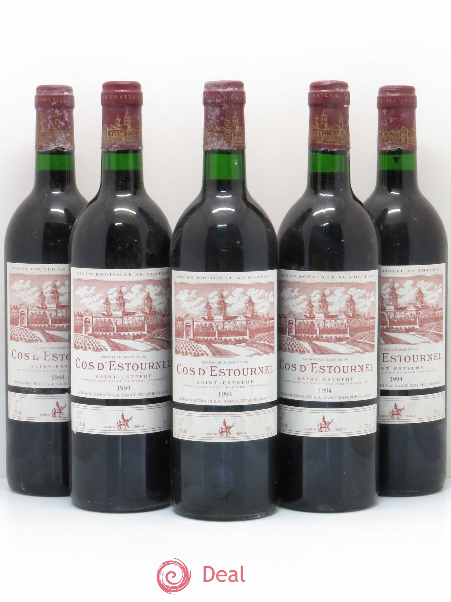 Cos d'Estournel 2ème Grand Cru Classé 1994 - Lot de 5 bouteilles - 0