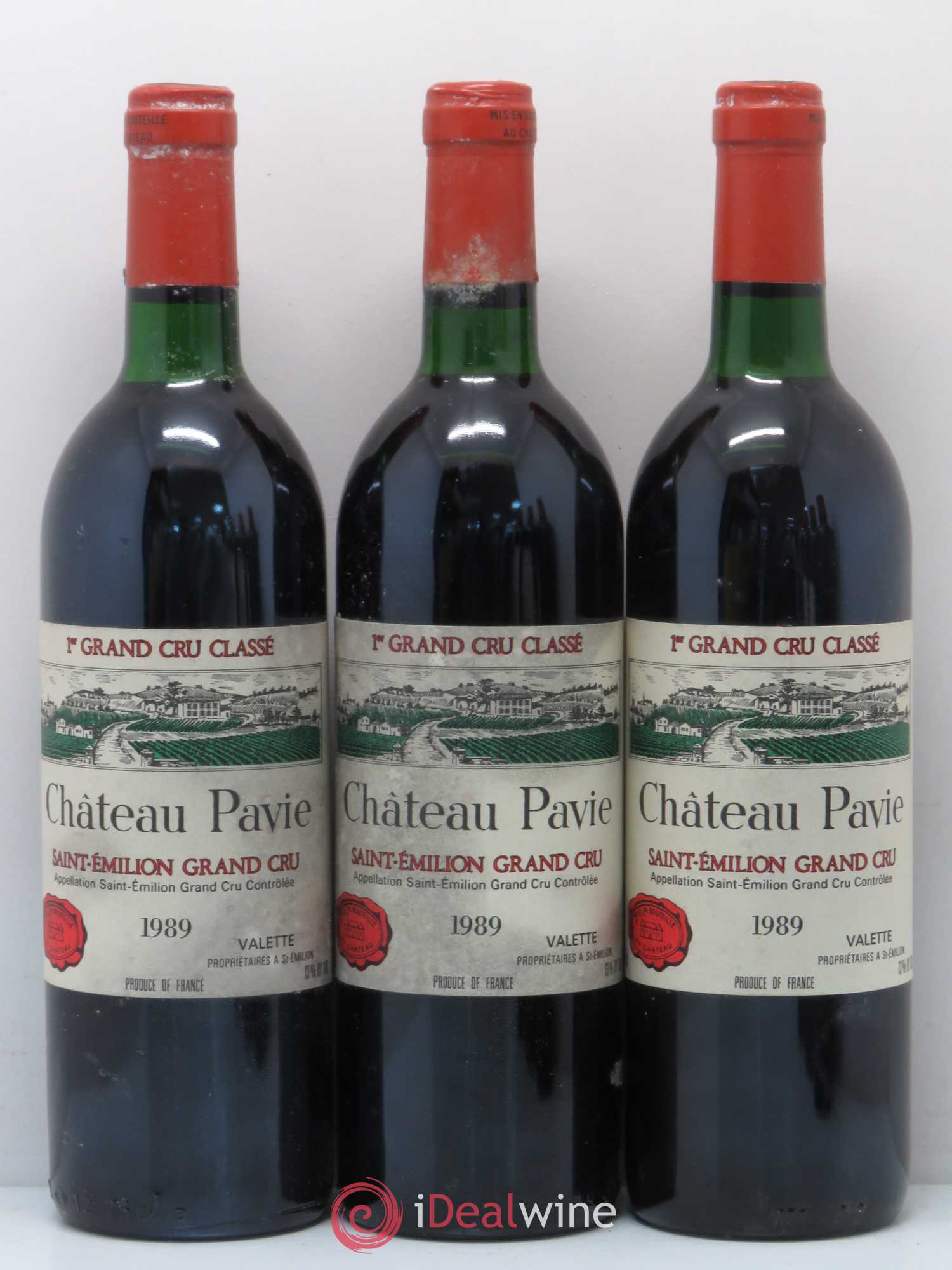 Château Pavie 1er Grand Cru Classé A 1989 - Lot de 6 bouteilles - 2