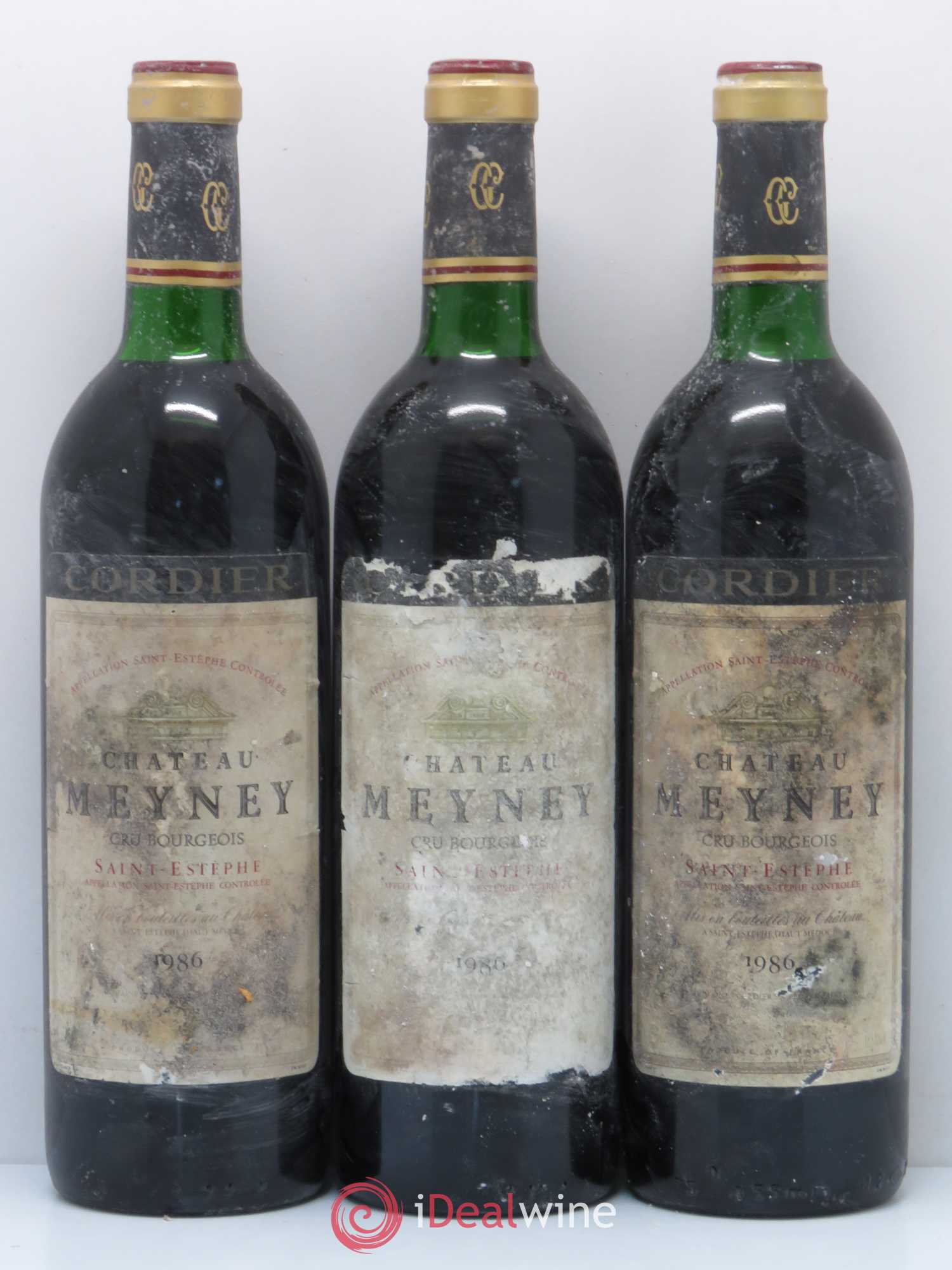 Château Meyney 1986 - Lot de 6 bouteilles - 2