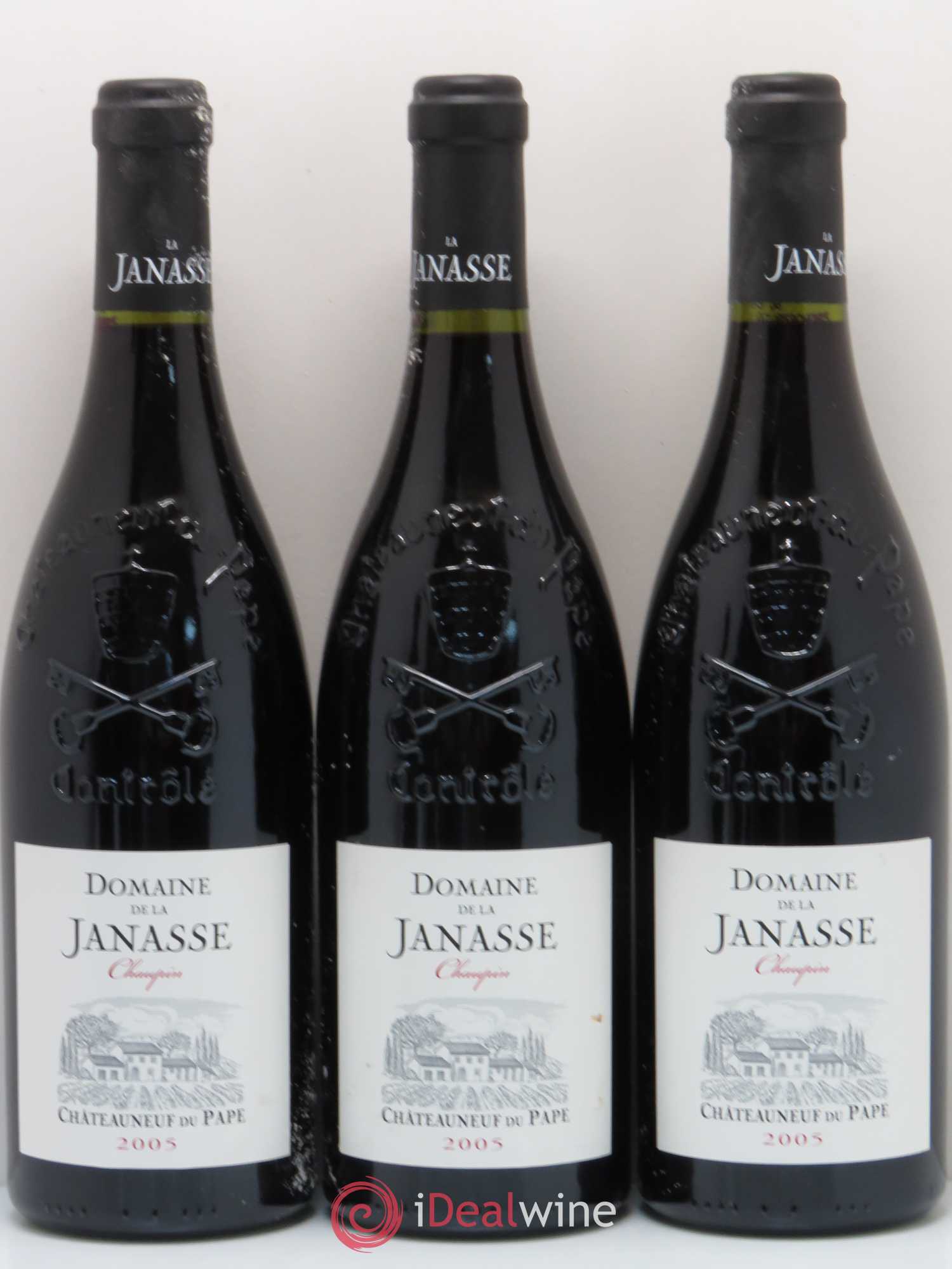 Châteauneuf-du-Pape Cuvée Chaupin La Janasse (Domaine de) 2005 - Lot de 6 bouteilles - 1