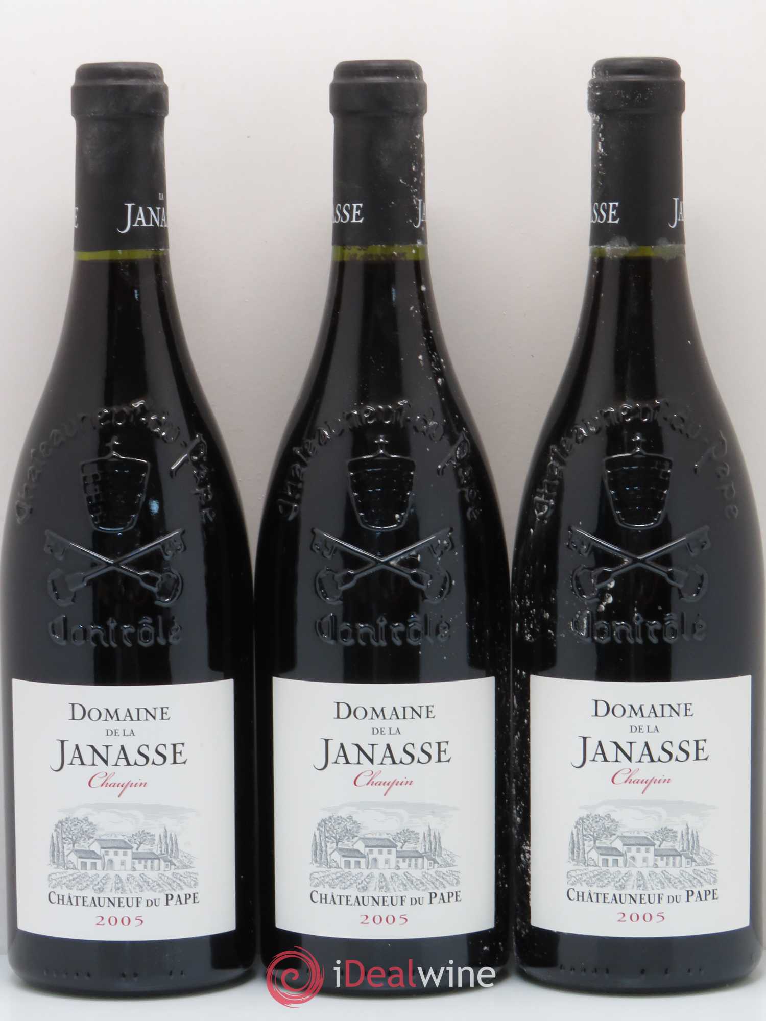 Châteauneuf-du-Pape Cuvée Chaupin La Janasse (Domaine de) 2005 - Lot de 6 bouteilles - 2