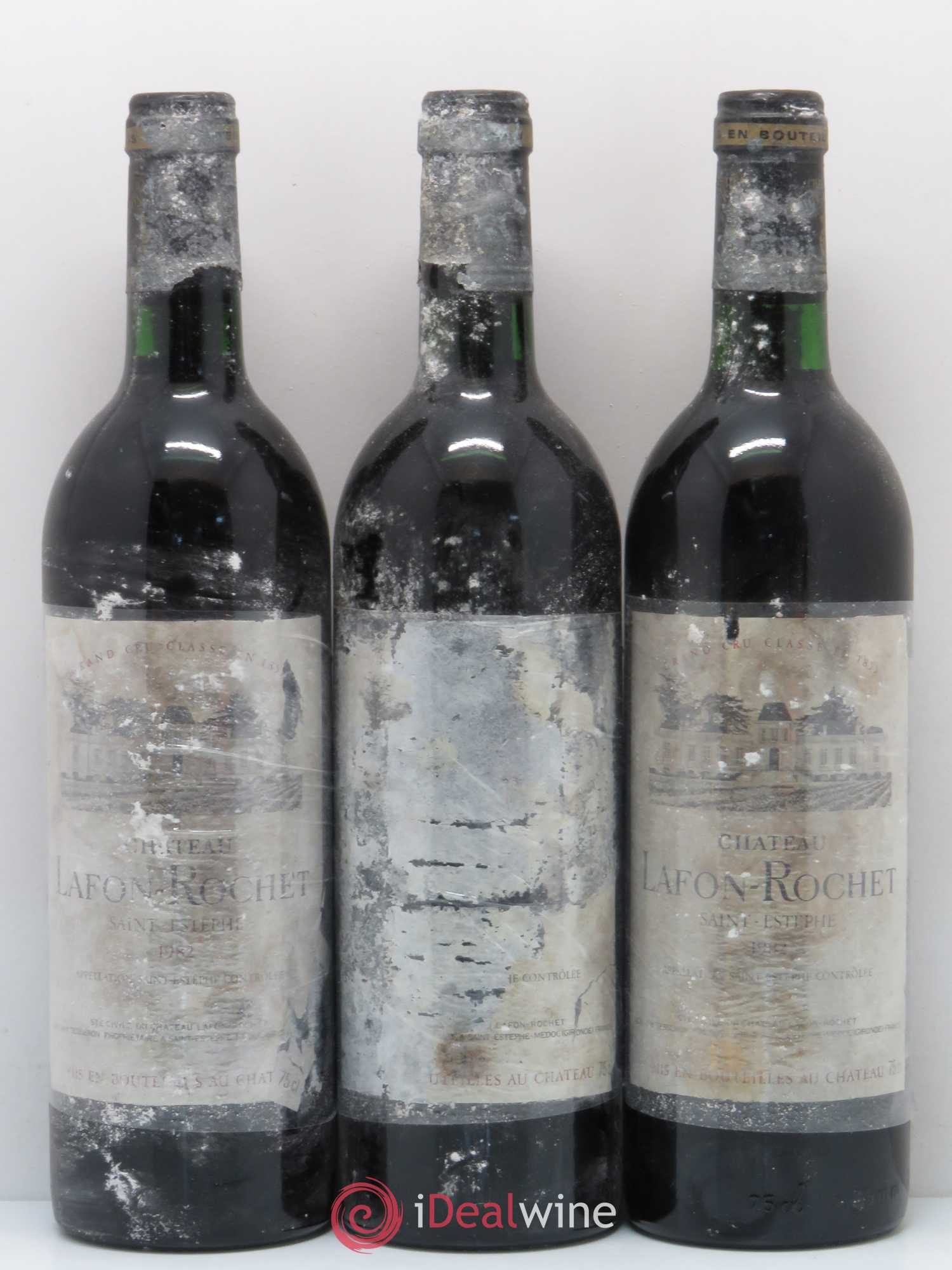 Château Lafon Rochet 4ème Grand Cru Classé 1982 - Lot de 6 bouteilles - 2