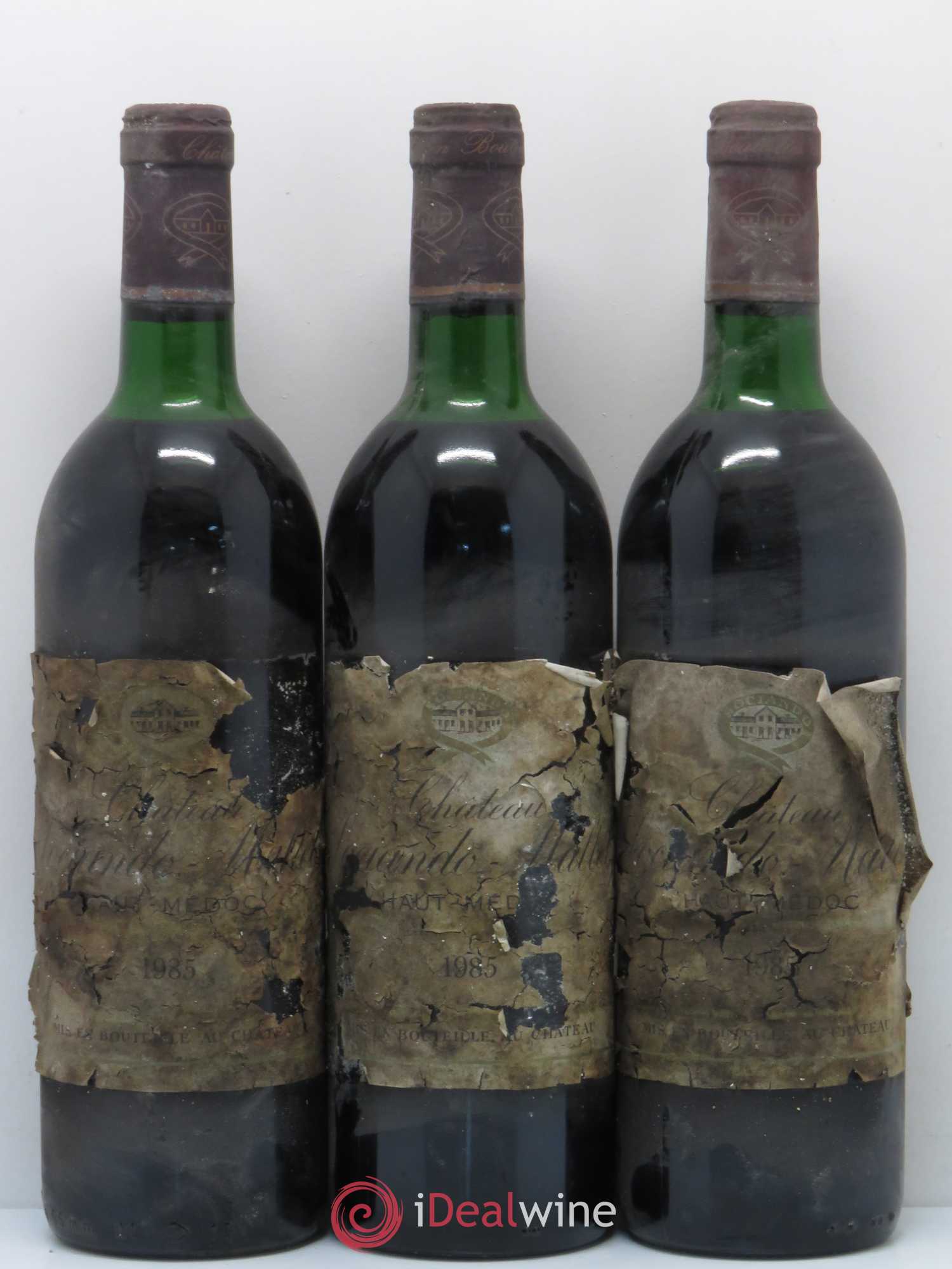 Château Sociando Mallet 1985 - Lot de 12 bouteilles - 4