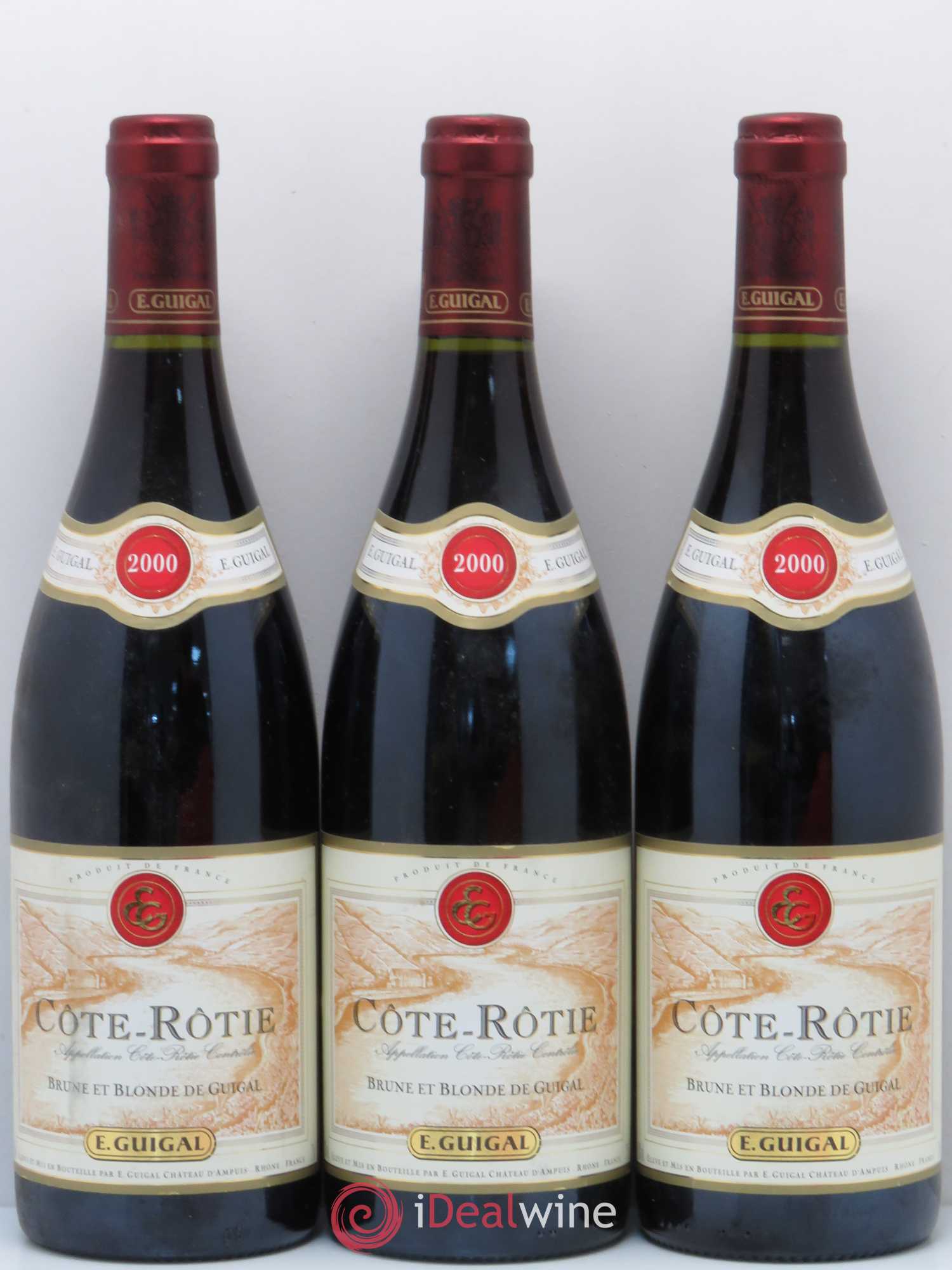 Côte-Rôtie Côtes Brune et Blonde Guigal 2000 - Lot de 6 bouteilles - 2