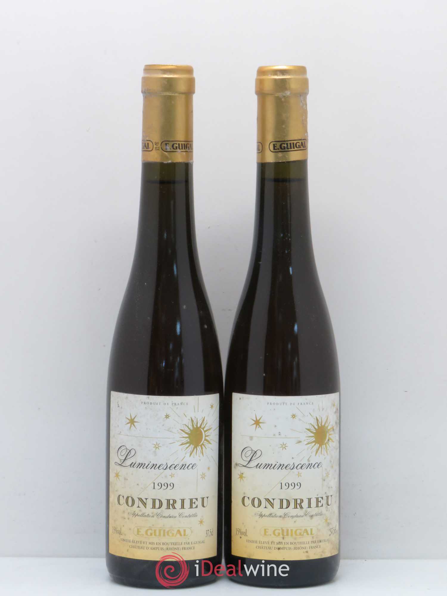 Condrieu Luminescence Guigal 1999 - Posten von 2 Demi-Flaschen - 0