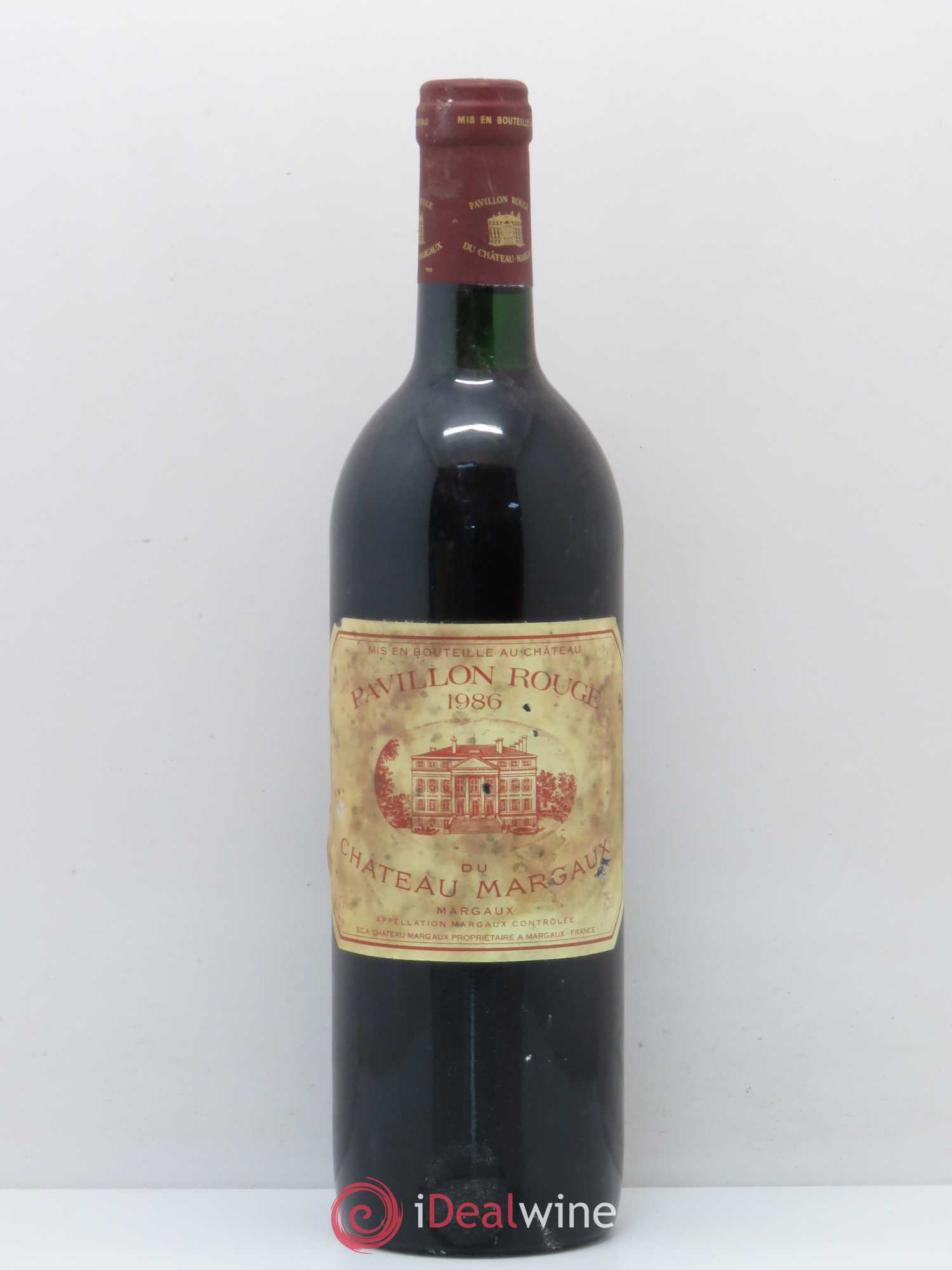 Pavillon Rouge du Château Margaux Second Vin 1986 - Lot de 1 bouteille - 0
