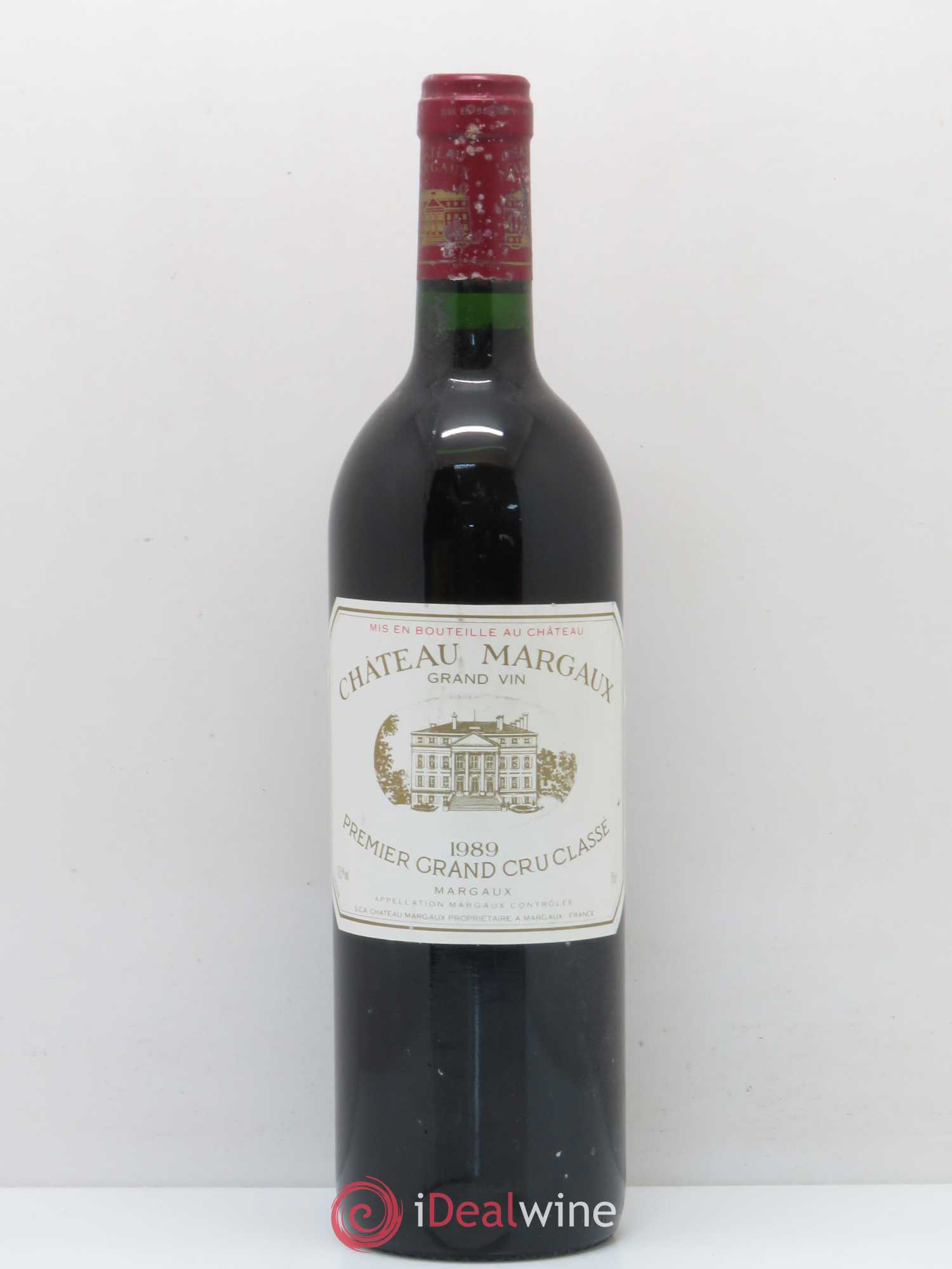 Château Margaux 1er Grand Cru Classé 1989 - Lot de 1 bouteille - 0