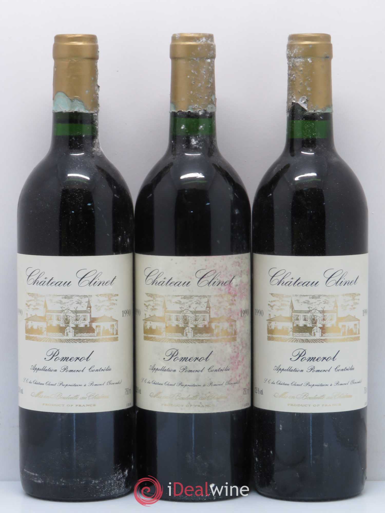 Château Clinet 1990 - Lot de 6 bouteilles - 2