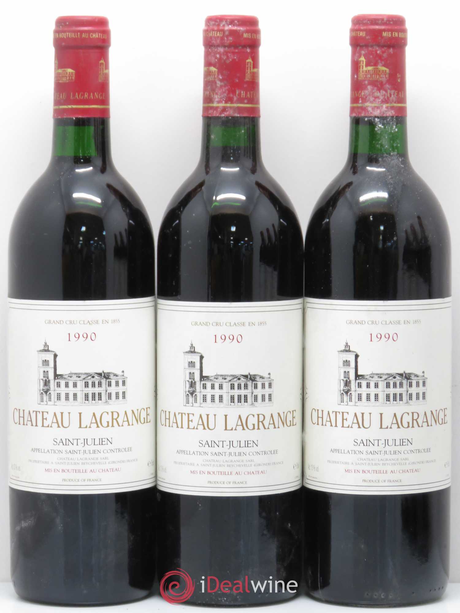 Château Lagrange 3ème Grand Cru Classé 1990 - Lot de 6 bouteilles - 1
