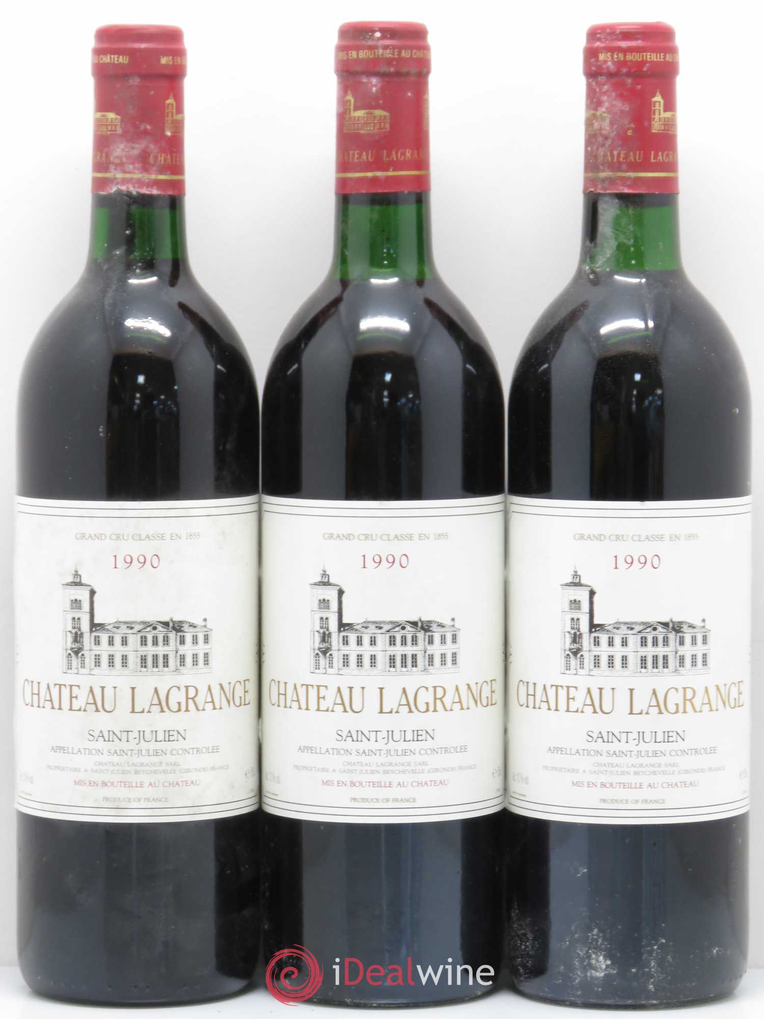 Château Lagrange 3ème Grand Cru Classé 1990 - Lot de 6 bouteilles - 2