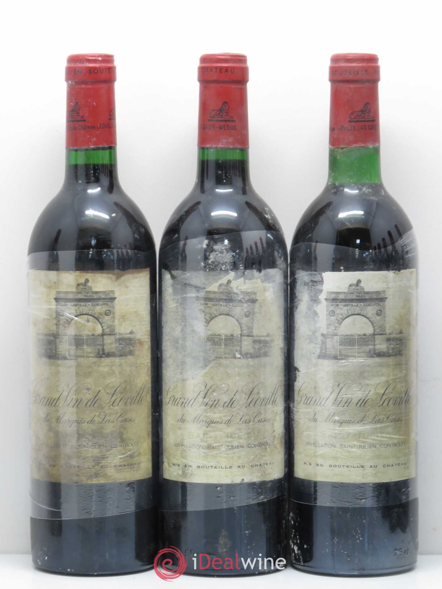Château Léoville Las Cases 2ème Grand Cru Classé 1982 - Lot de 12 bouteilles - 2