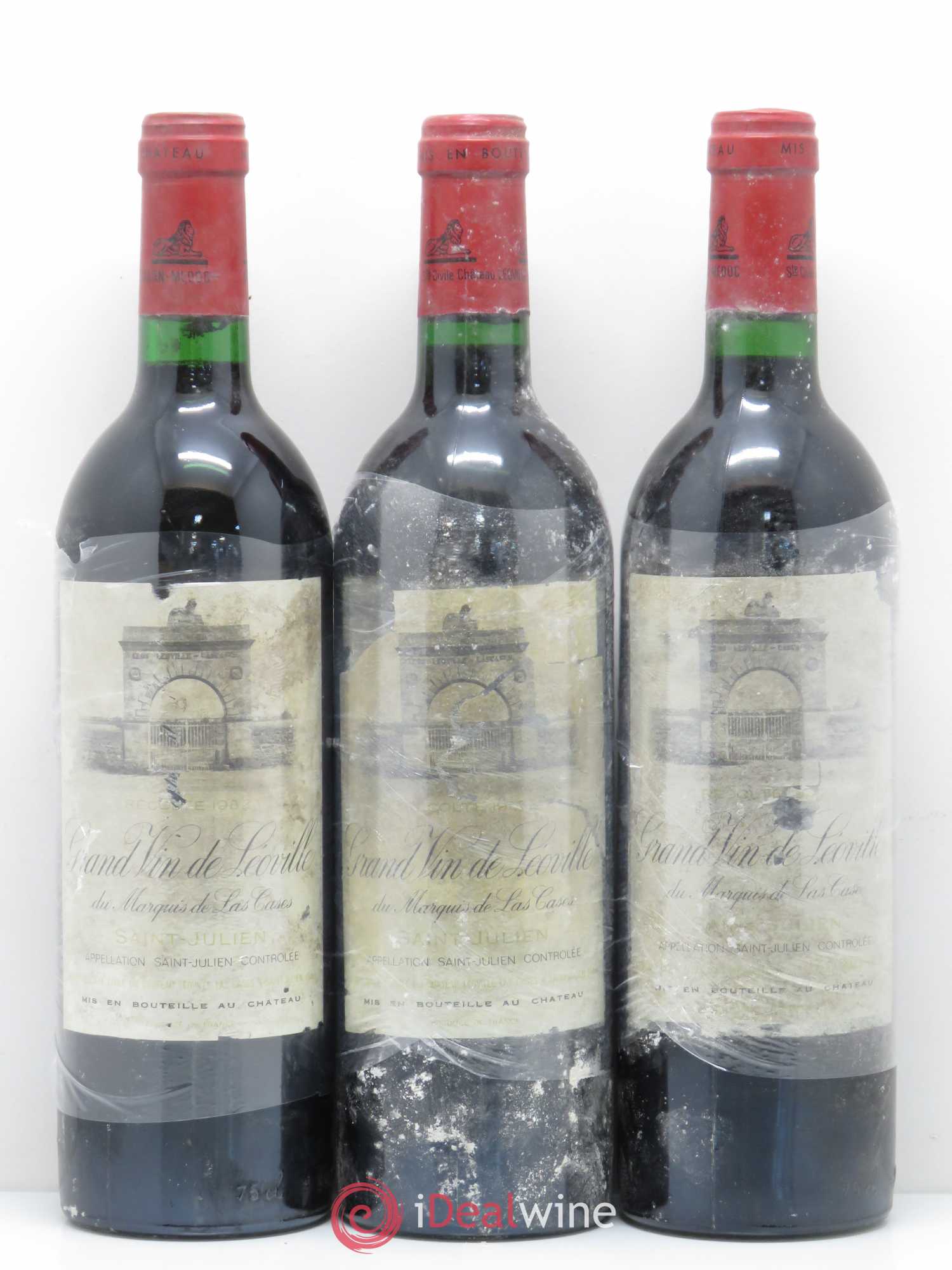 Château Léoville Las Cases 2ème Grand Cru Classé 1982 - Lot de 12 bouteilles - 4