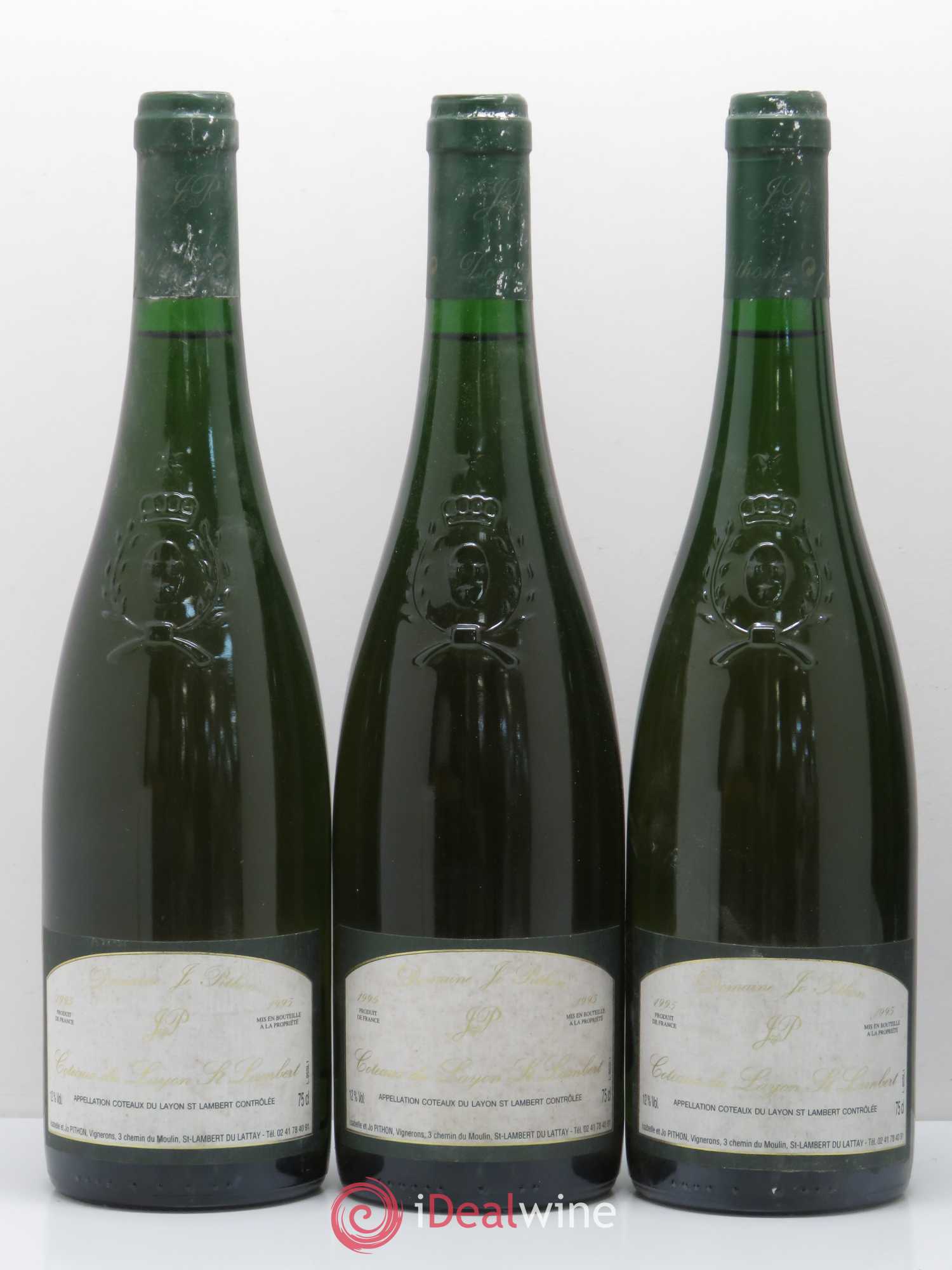Coteaux du Layon Saint Lambert Jo Pithon 1995 - Lotto di 5 bottiglie - 1