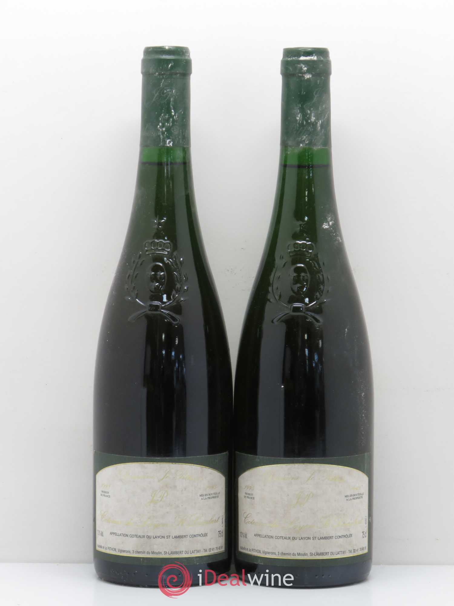 Coteaux du Layon Saint Lambert Jo Pithon 1995 - Lotto di 5 bottiglie - 2