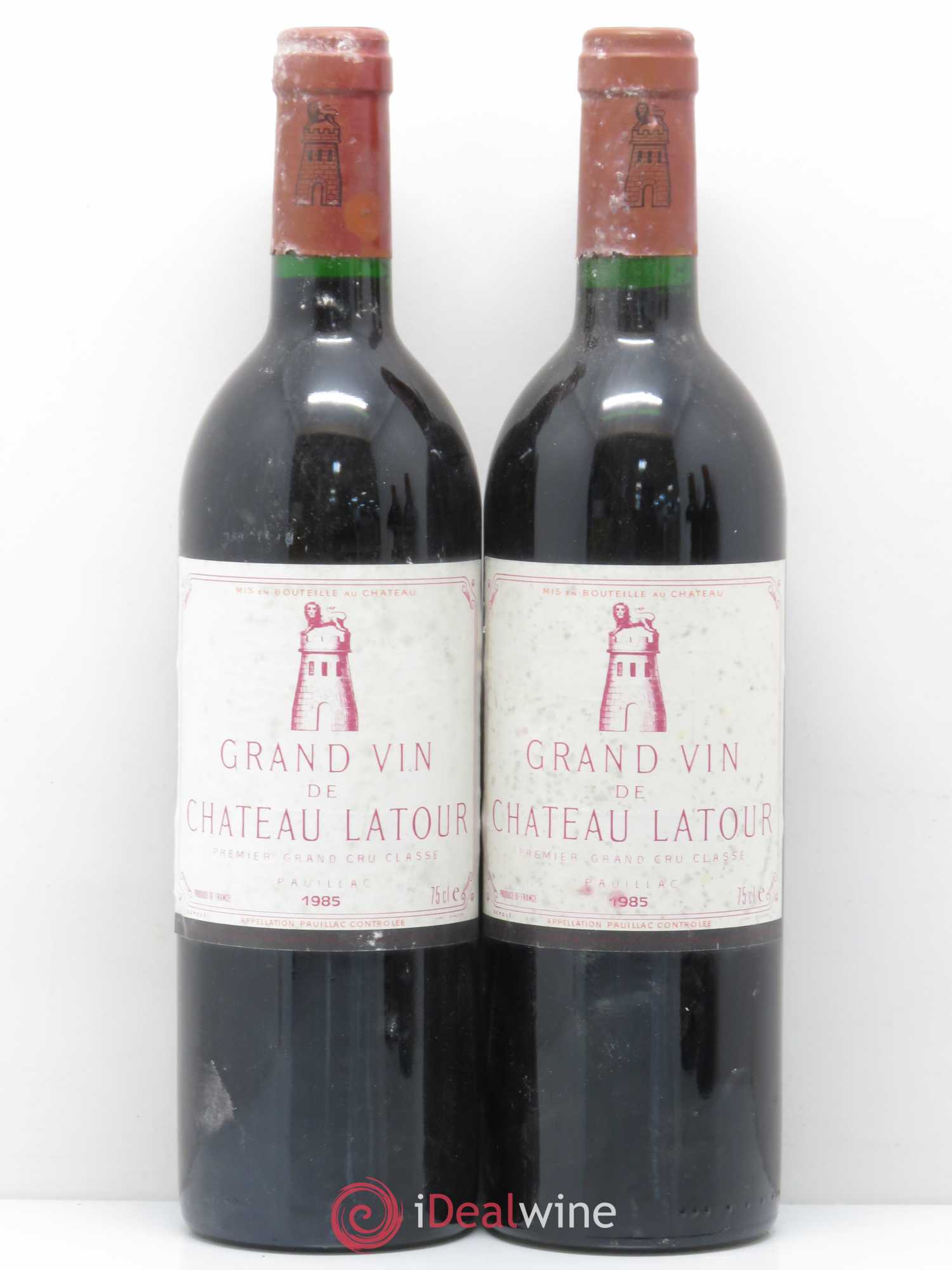 Château Latour 1er Grand Cru Classé 1985 - Lot de 4 bouteilles - 1