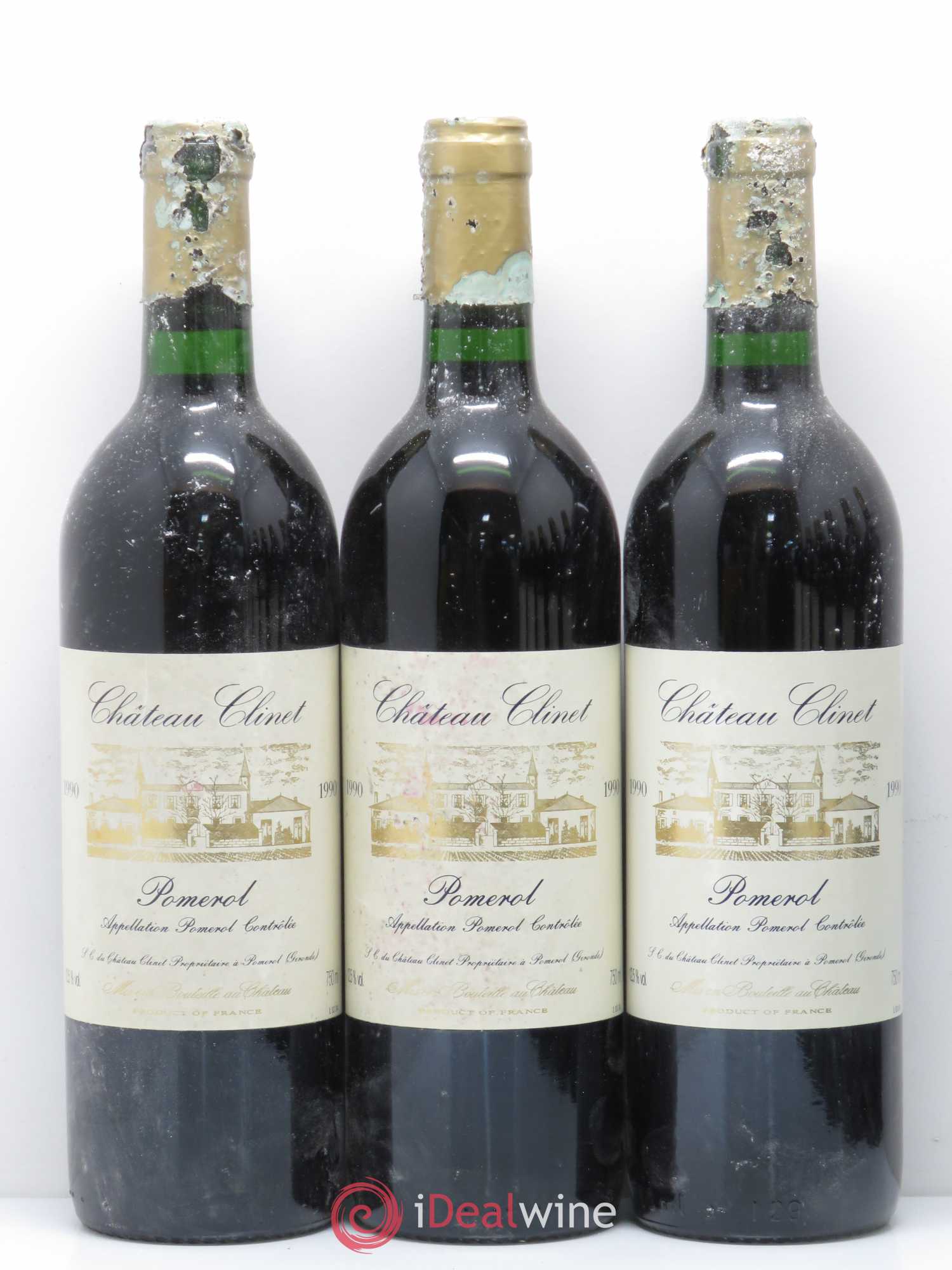 Château Clinet 1990 - Lot de 12 bouteilles - 2