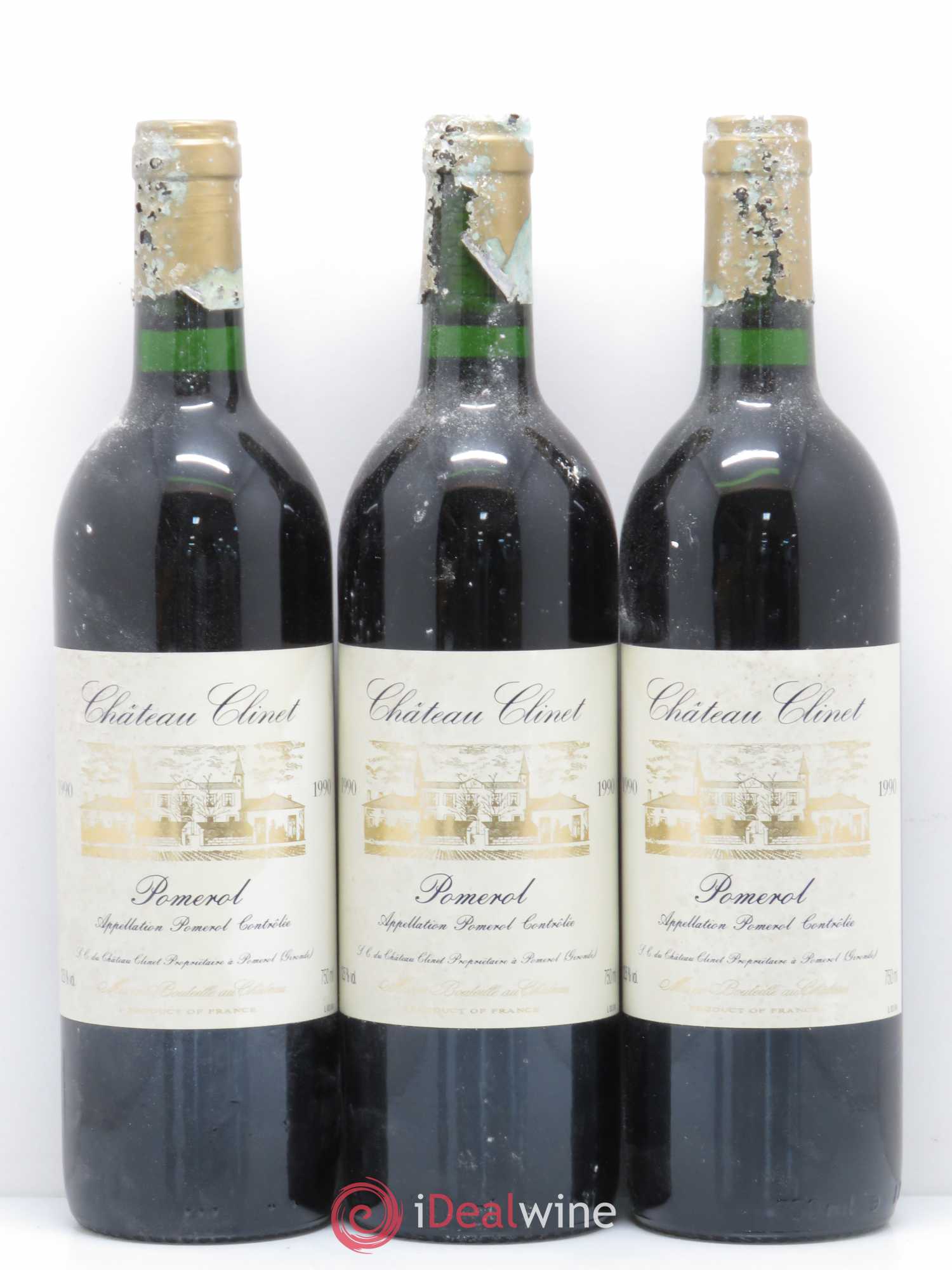 Château Clinet 1990 - Lot de 12 bouteilles - 4