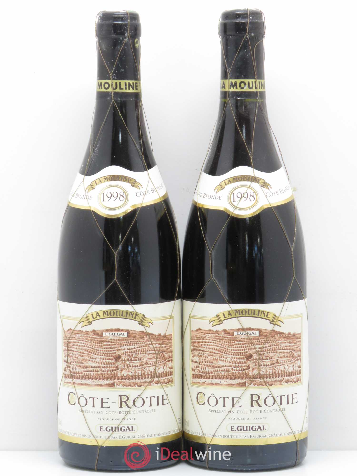 Côte-Rôtie La Mouline Guigal 1998 - Lot de 2 bouteilles - 0