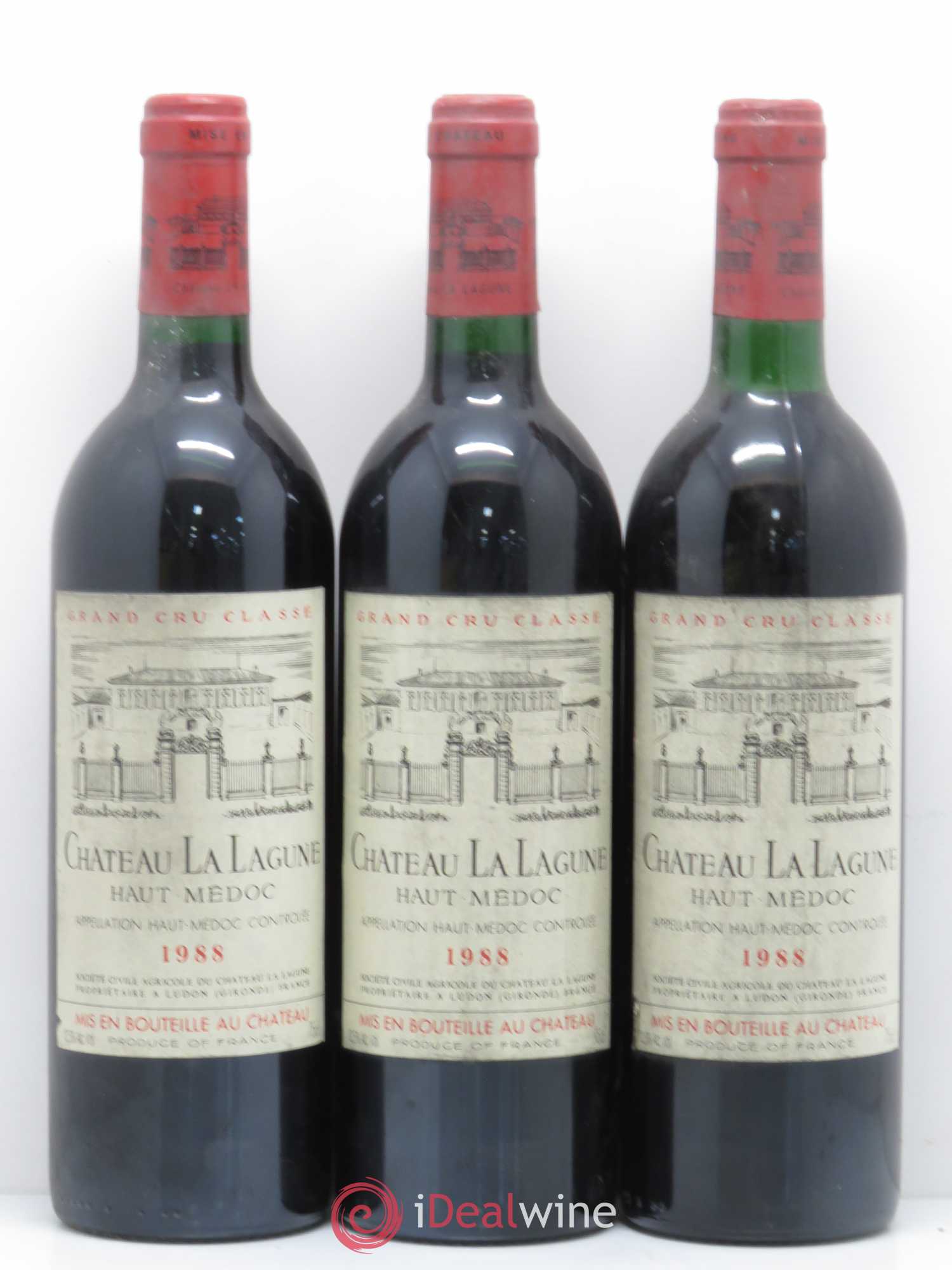 Château la Lagune 3ème Grand Cru Classé 1988 - Lot de 6 bouteilles - 2