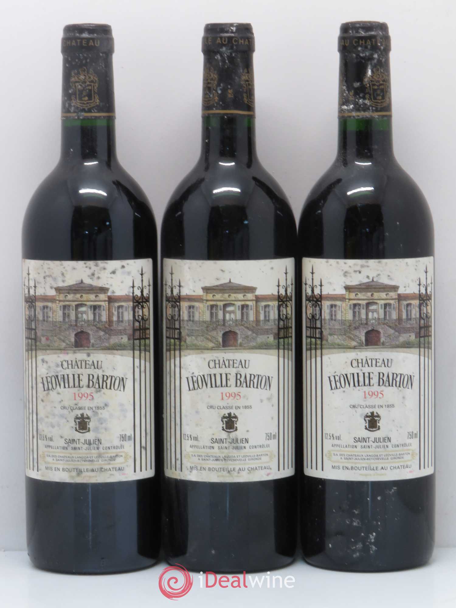 Château Léoville Barton 2ème Grand Cru Classé 1995 - Lot de 6 bouteilles - 2